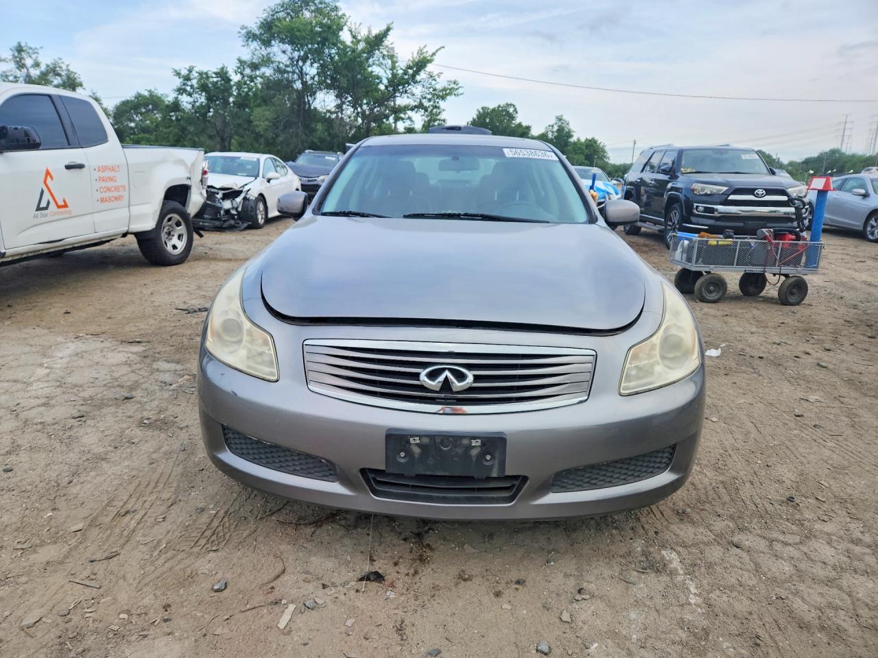 2008 Infiniti G35 X Beige vin: JNKBV61F48M277463