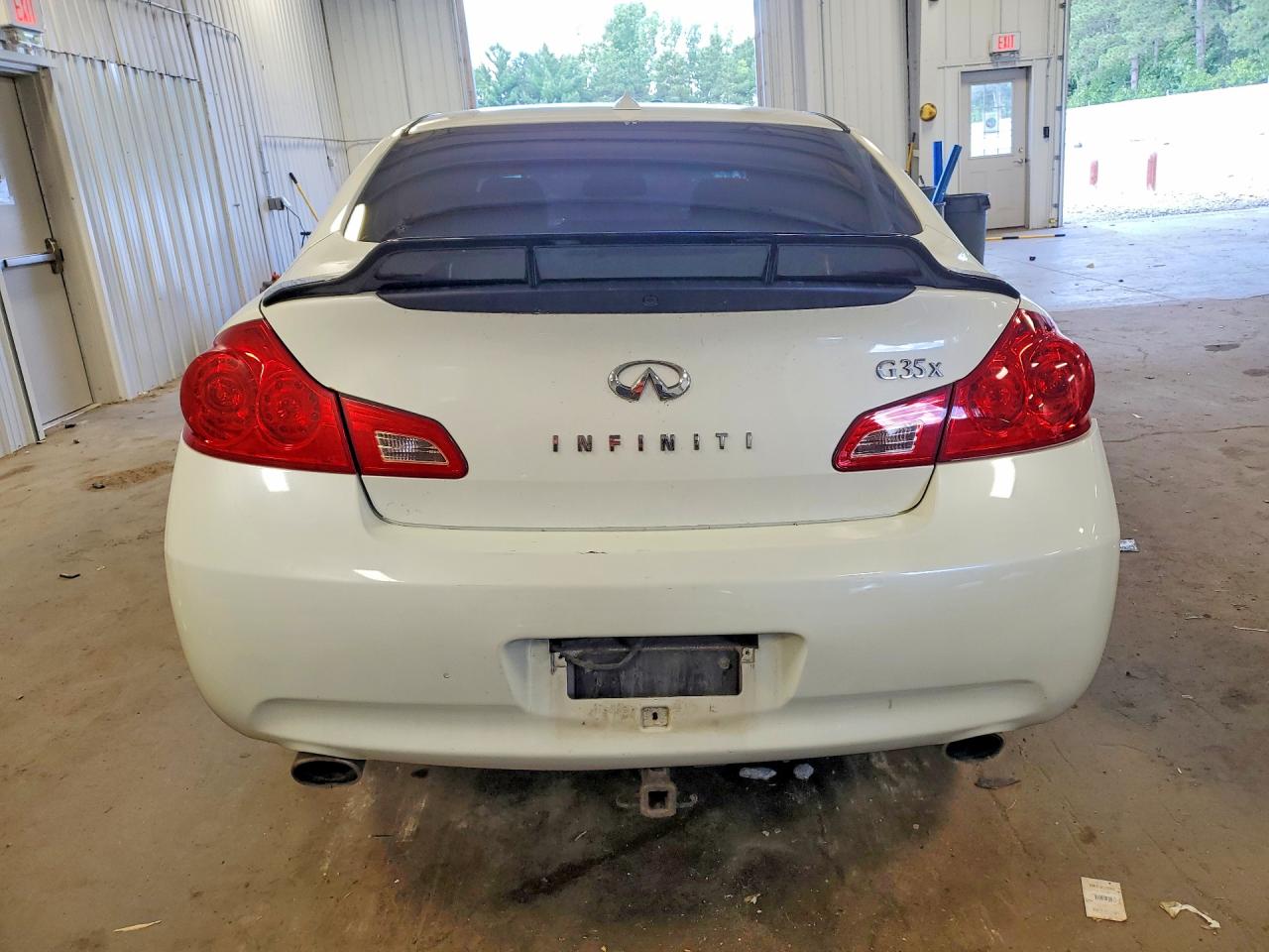 2008 Infiniti G35 X White vin: JNKBV61F48M278709