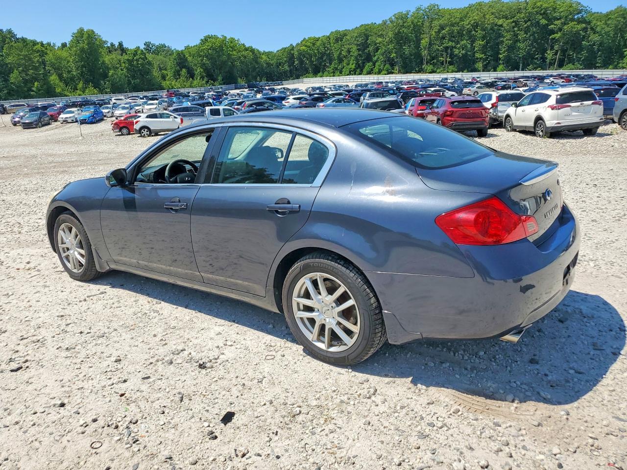 2007 Infiniti G35 X Blue vin: JNKBV61F57M810208