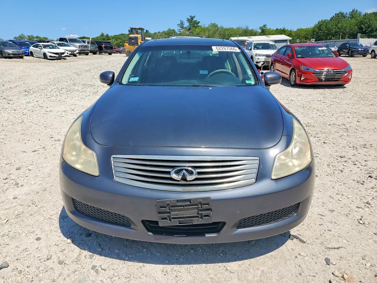 2007 Infiniti G35 X Blue vin: JNKBV61F57M810208