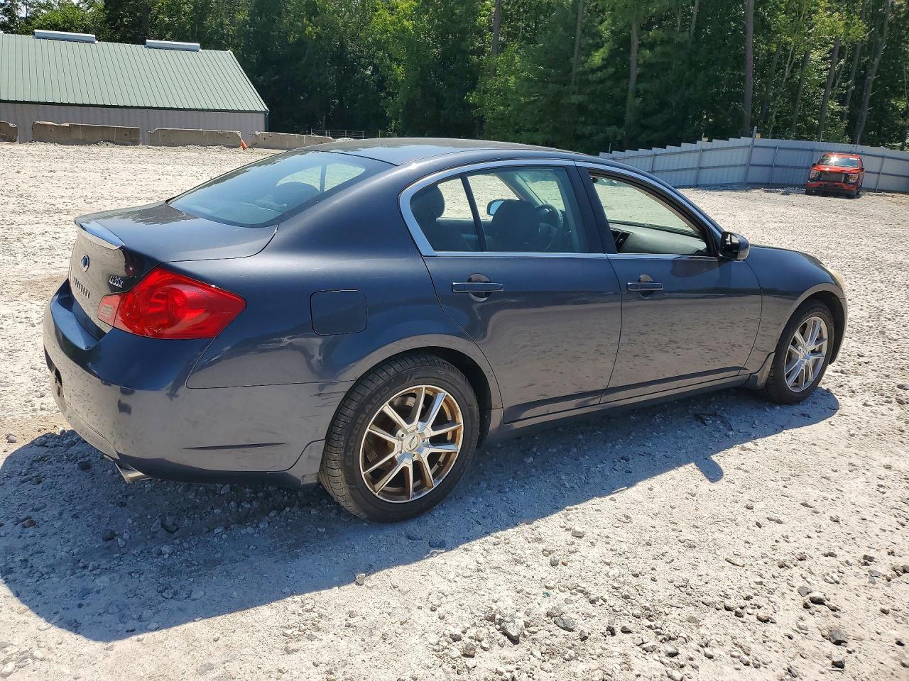 2007 Infiniti G35 X Blue vin: JNKBV61F57M810208