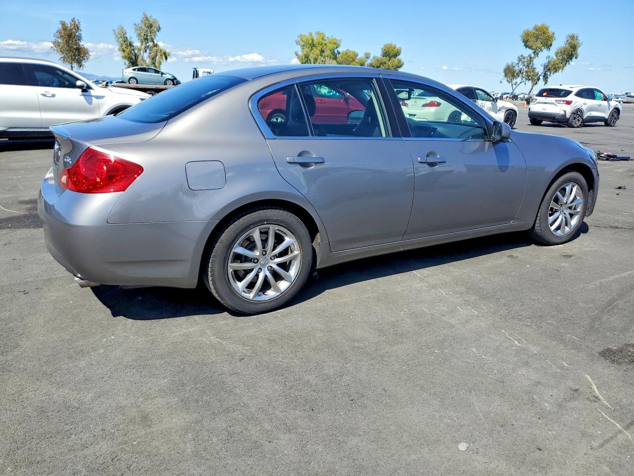2007 Infiniti G35 X Gray vin: JNKBV61F57M812623