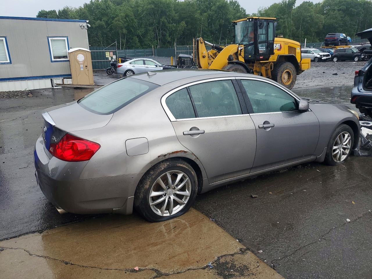 2007 Infiniti G35 X Silver vin: JNKBV61F57M816574