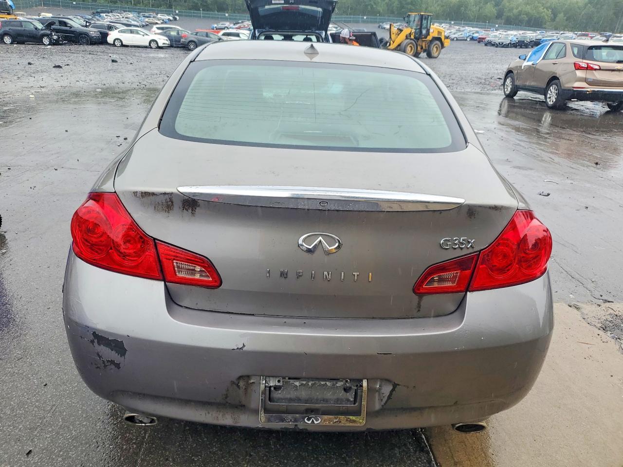 2007 Infiniti G35 X Silver vin: JNKBV61F57M816574