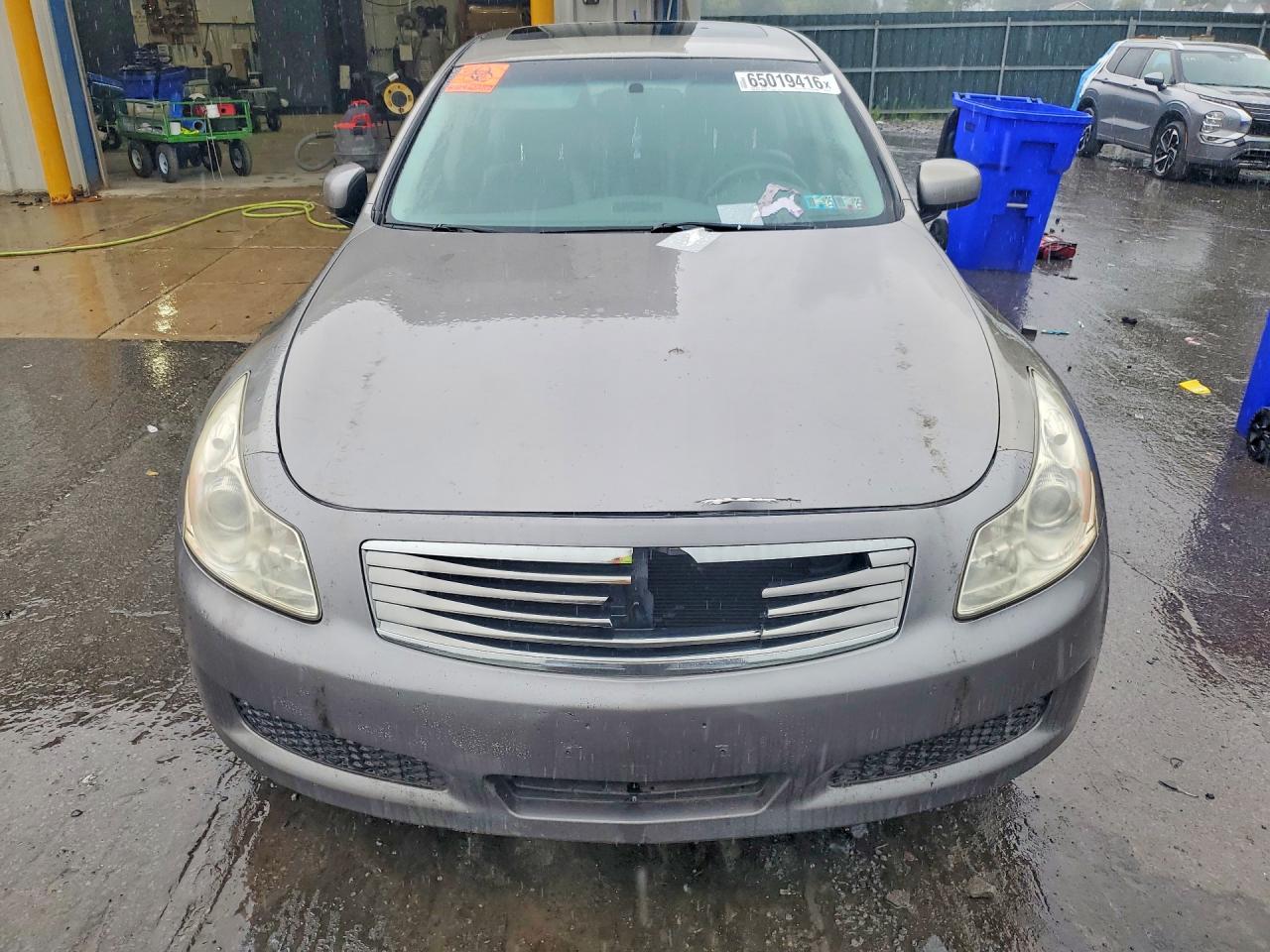 2007 Infiniti G35 X Silver vin: JNKBV61F57M816574