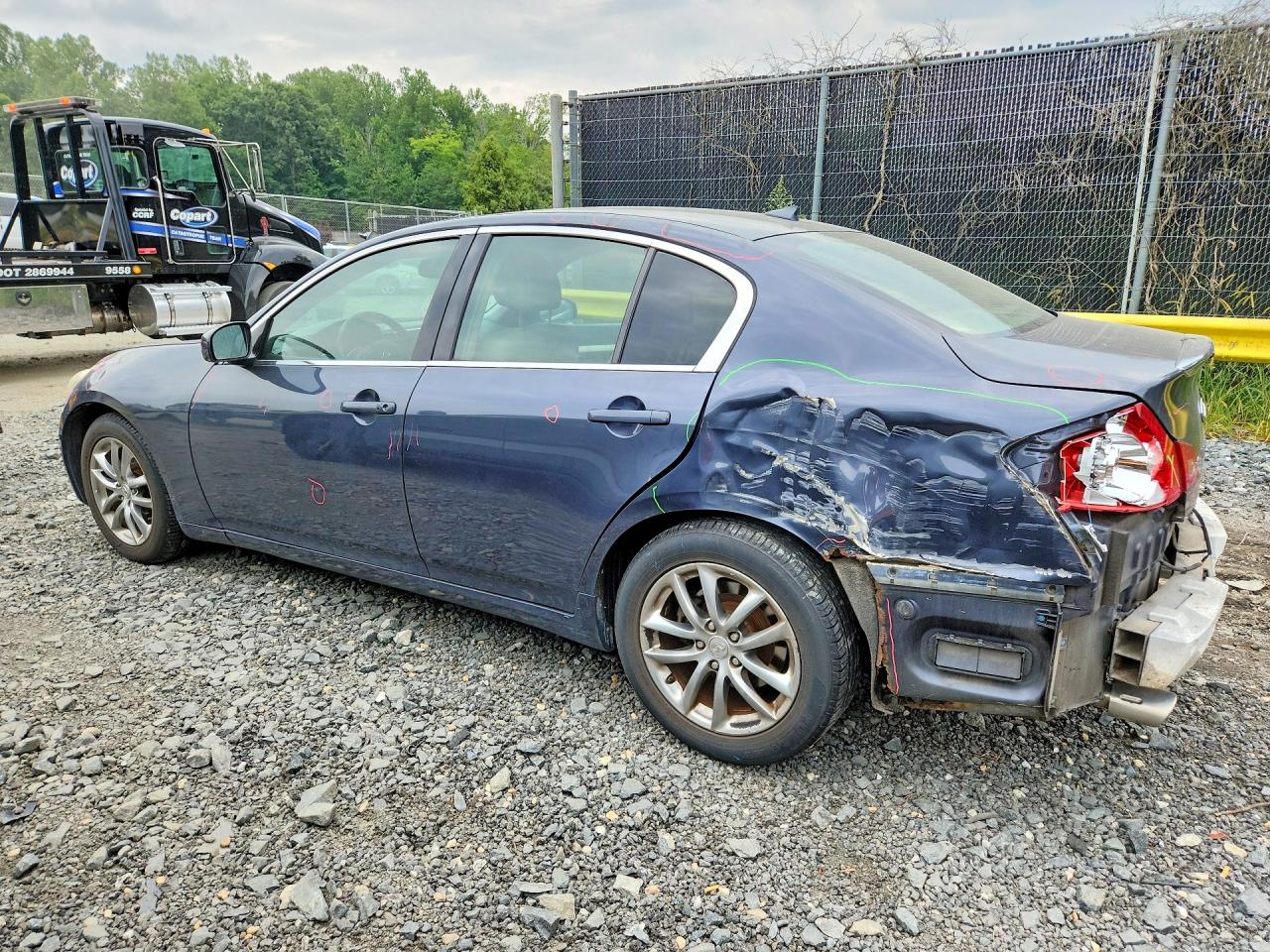 2008 Infiniti G35 X Gray vin: JNKBV61F58M264172