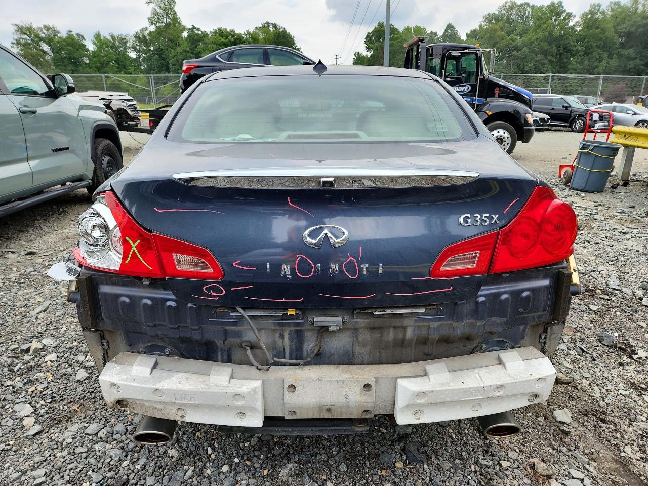 2008 Infiniti G35 X Gray vin: JNKBV61F58M264172
