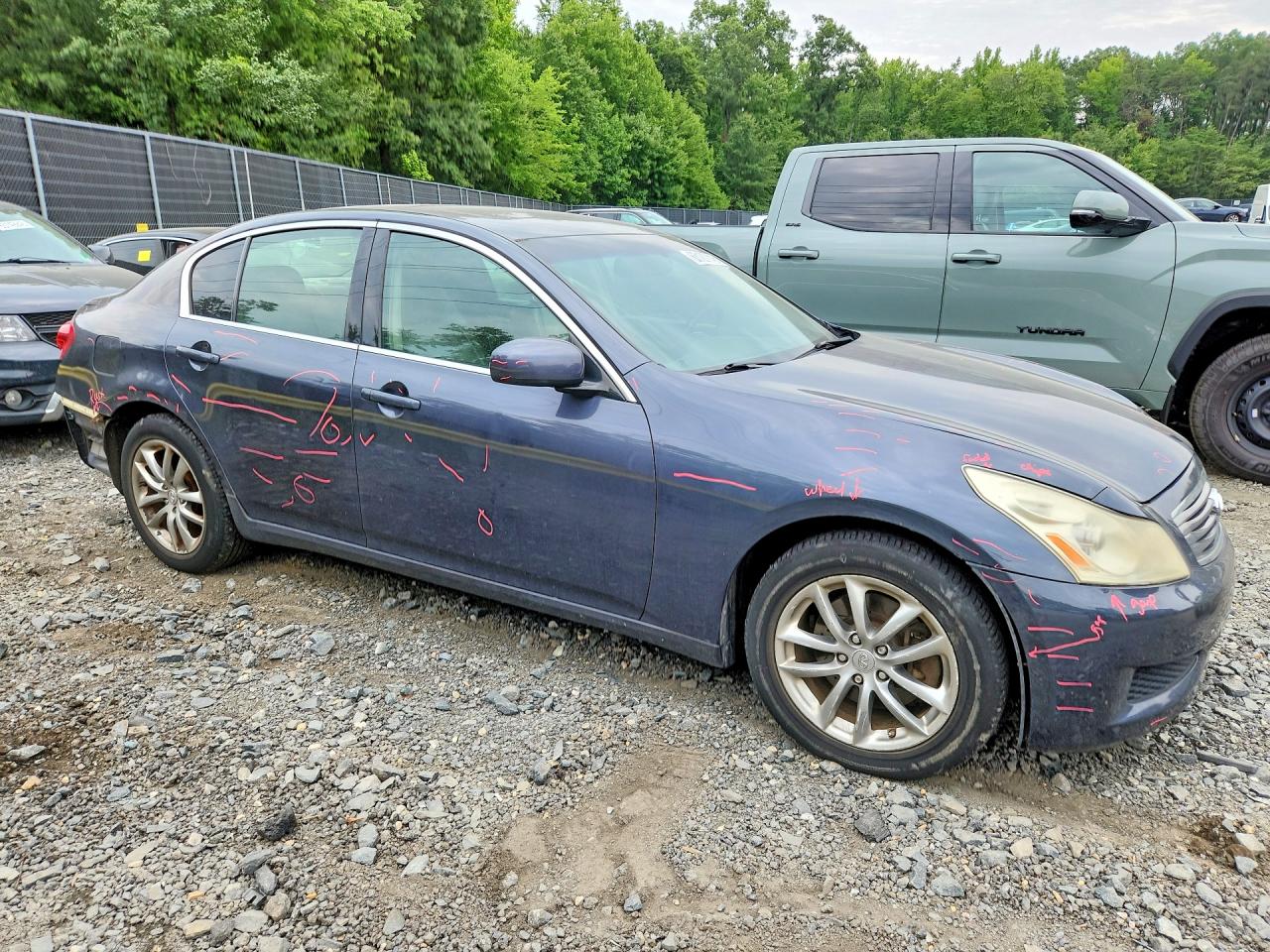 2008 Infiniti G35 X Gray vin: JNKBV61F58M264172
