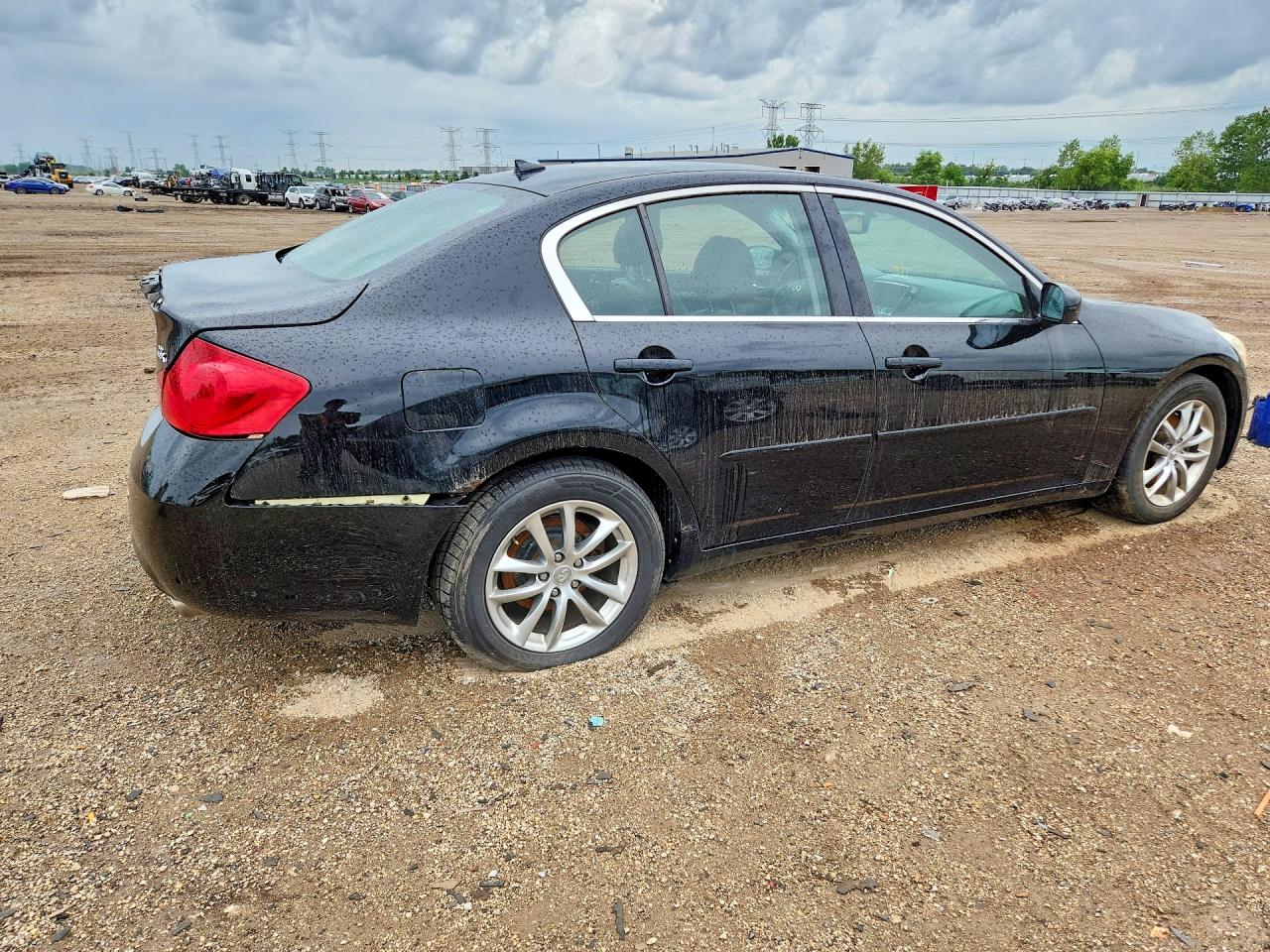 2008 Infiniti G35 X Black vin: JNKBV61F58M273194