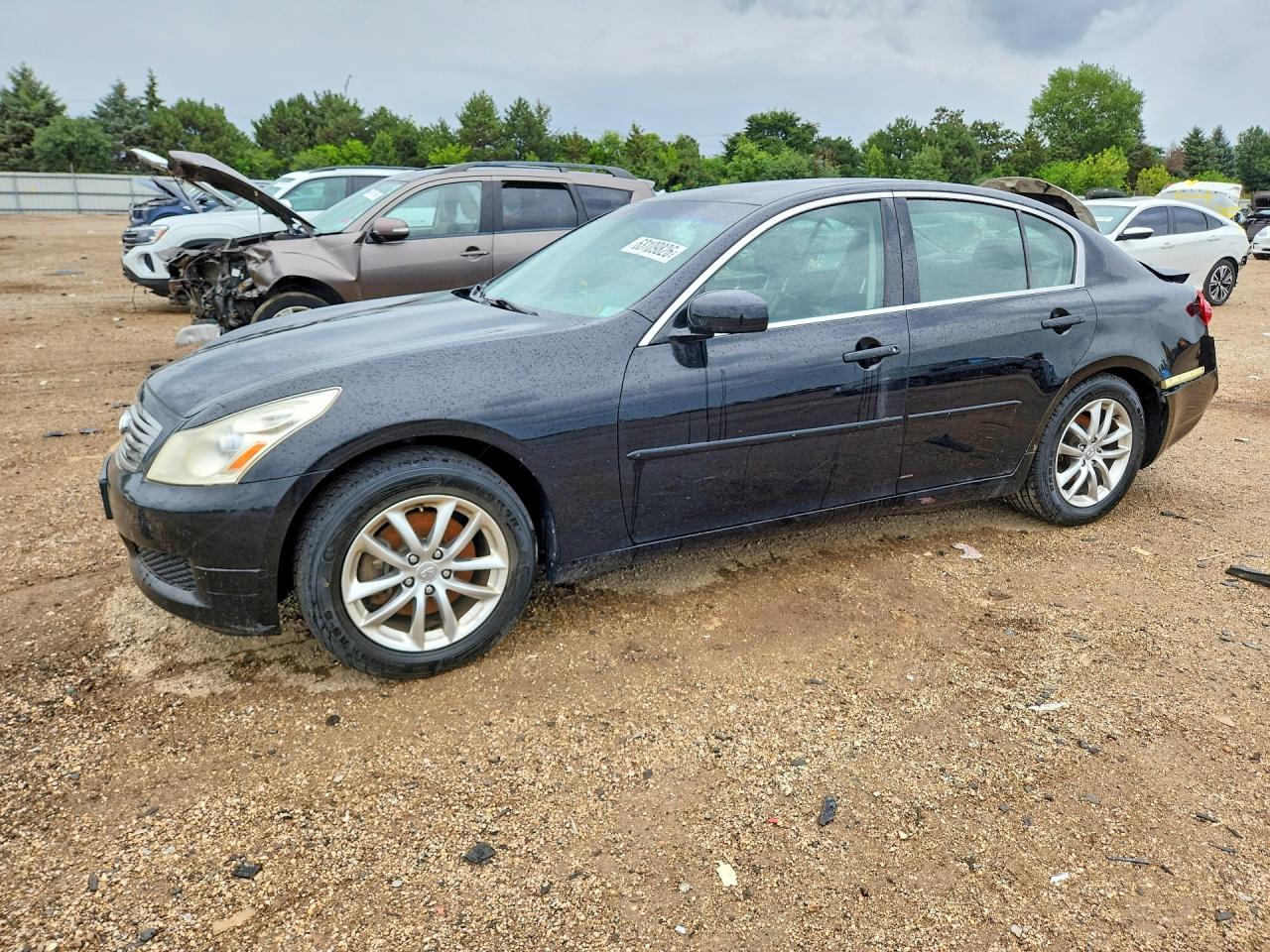 2008 Infiniti G35 X Черный vin: JNKBV61F58M273194