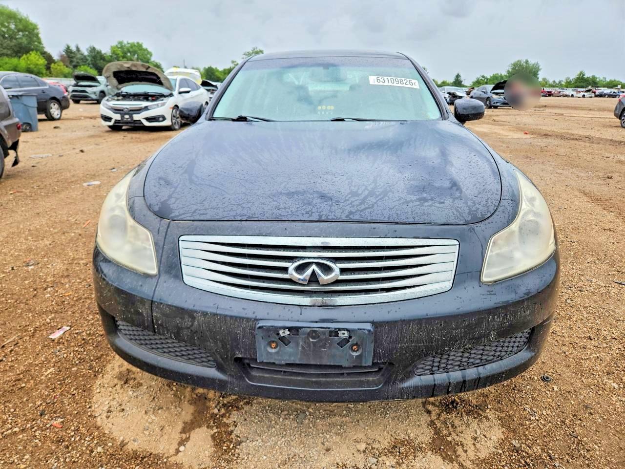 2008 Infiniti G35 X Black vin: JNKBV61F58M273194