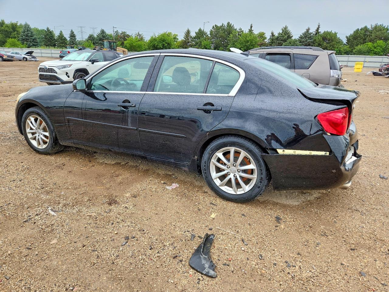 2008 Infiniti G35 X Black vin: JNKBV61F58M273194
