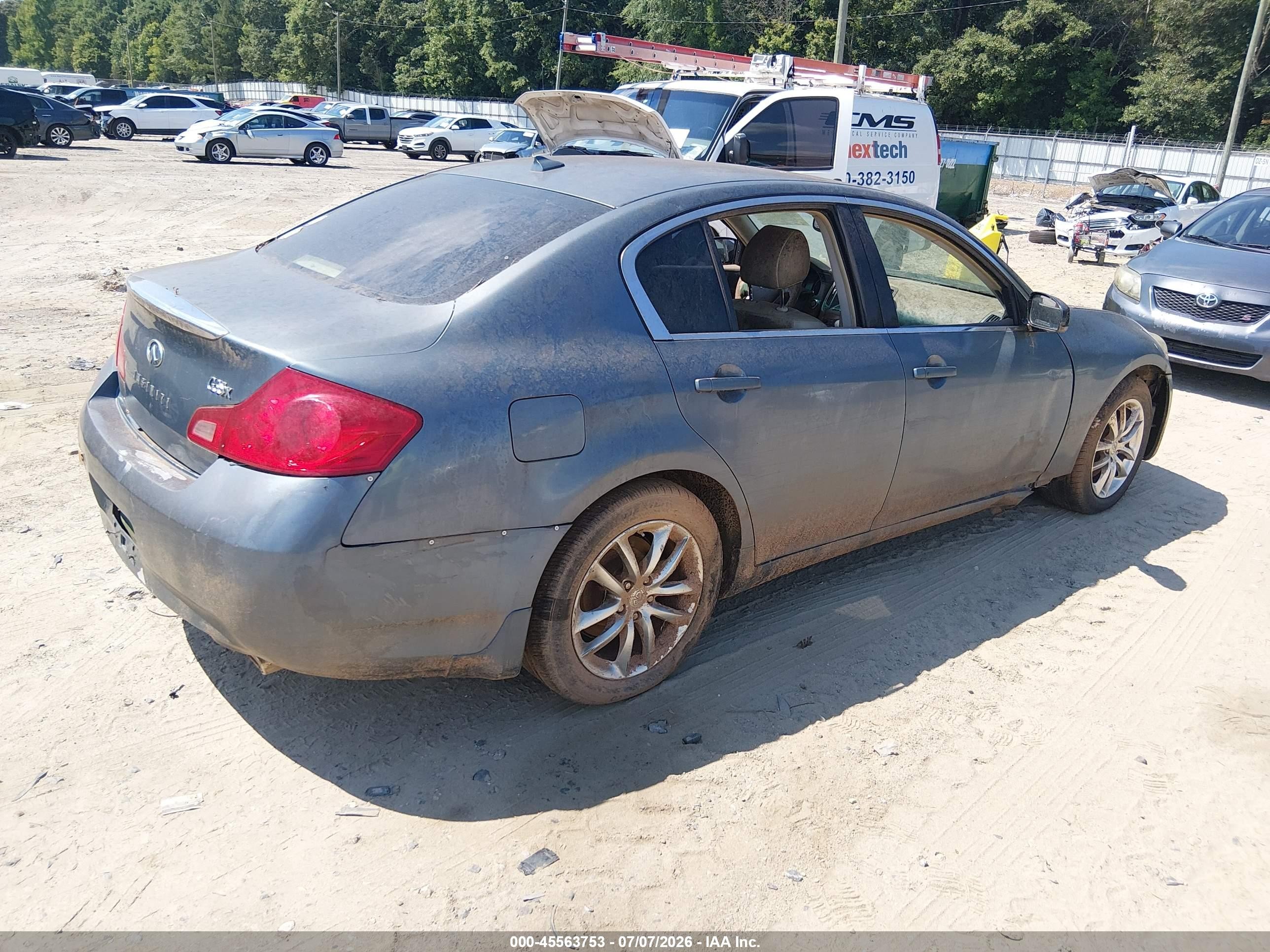 2008 Infiniti G35x   Green vin: JNKBV61F58M275012
