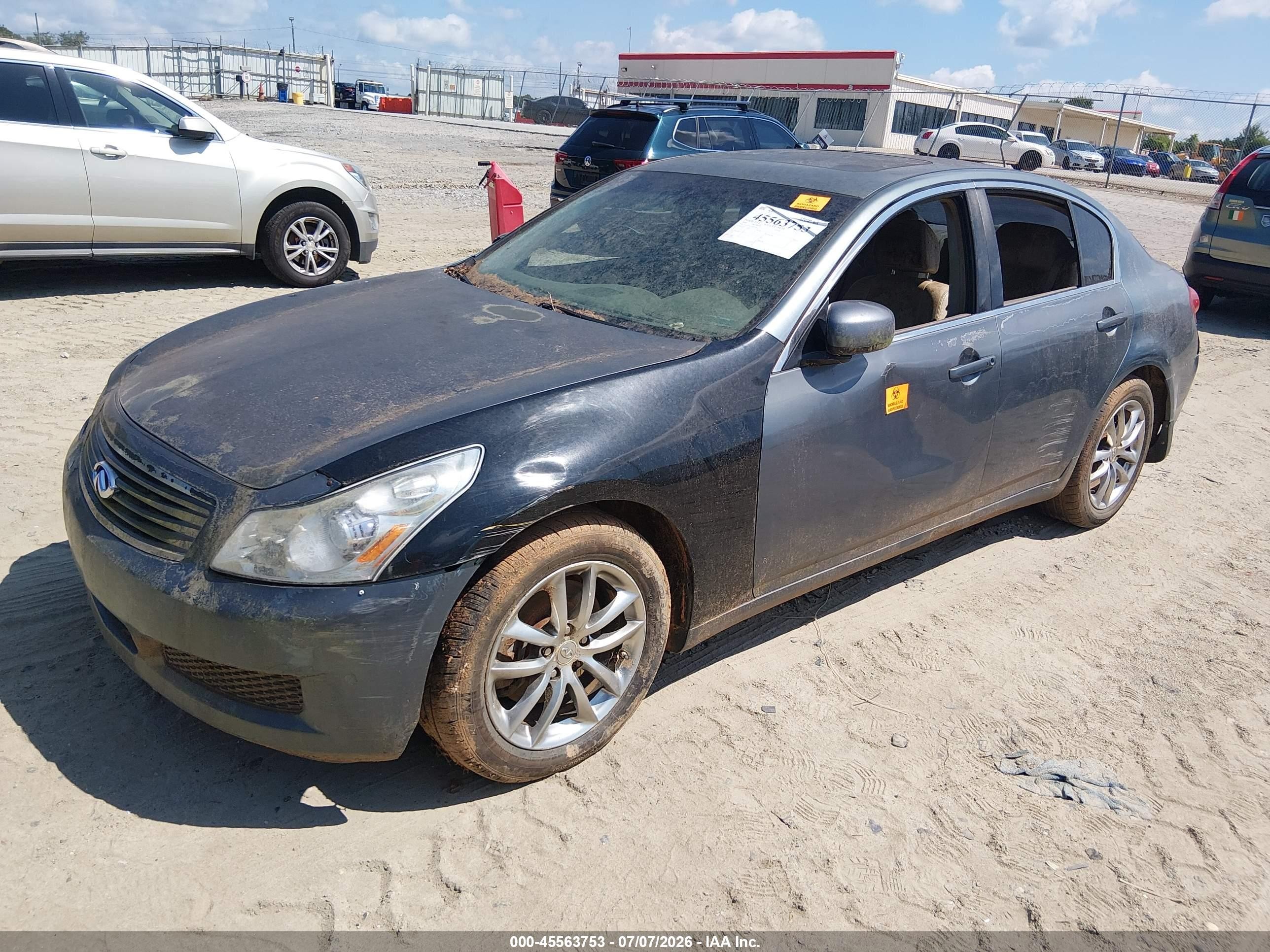 2008 Infiniti G35x   Green vin: JNKBV61F58M275012