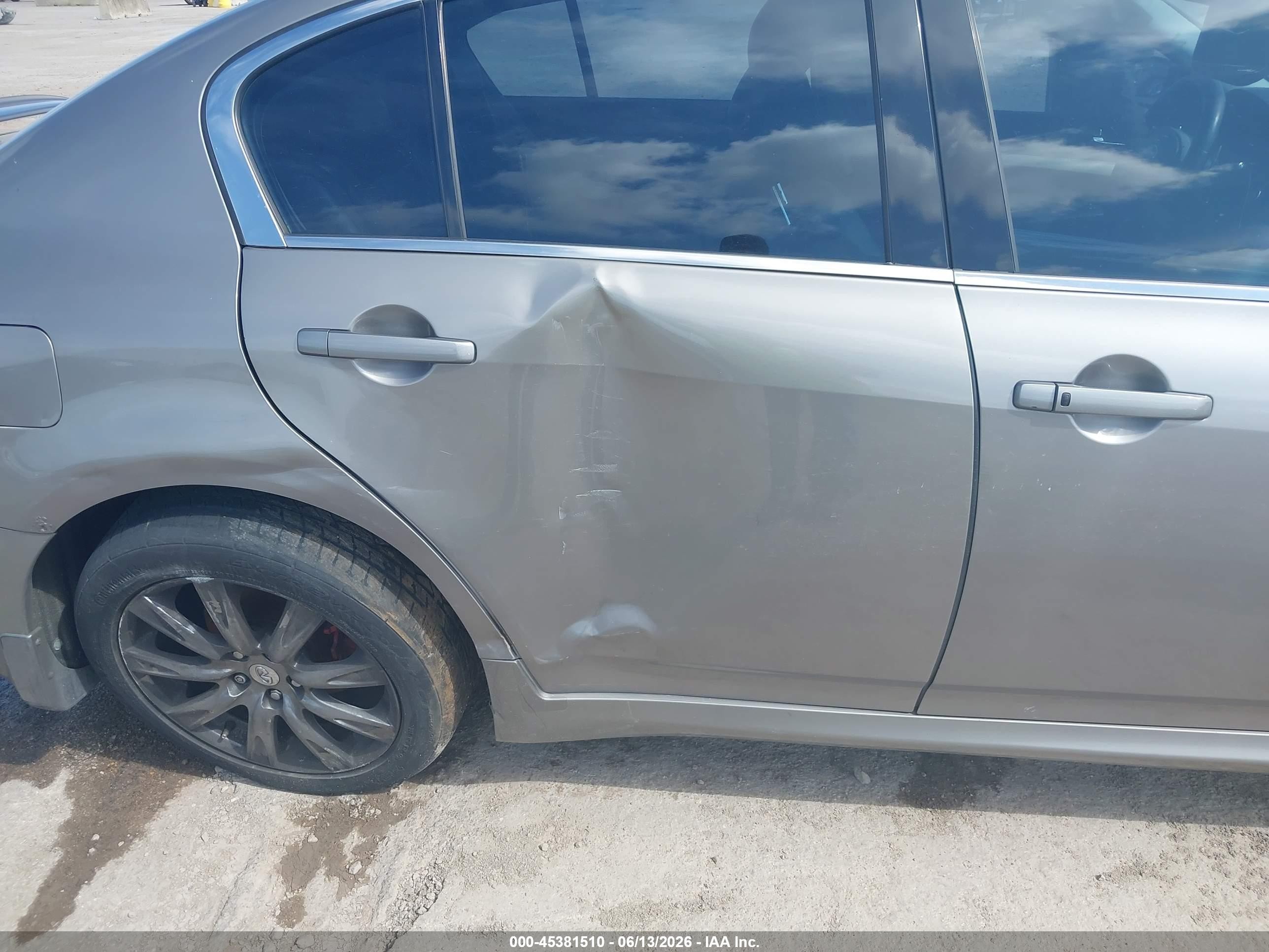 2008 Infiniti G35x Золотой vin: JNKBV61F58M279156