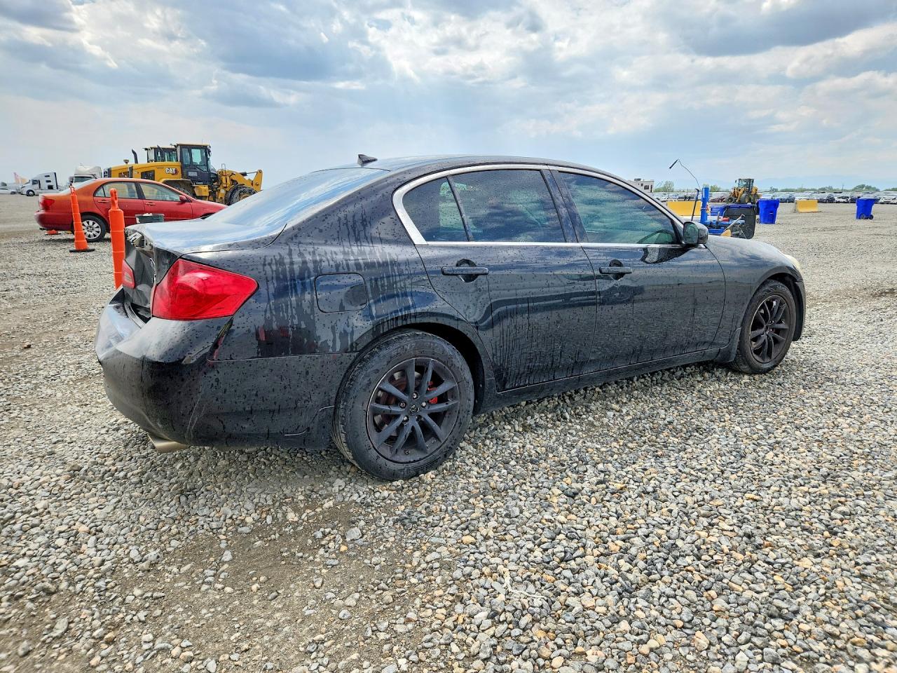 2007 Infiniti G35 X Black vin: JNKBV61F67M810489