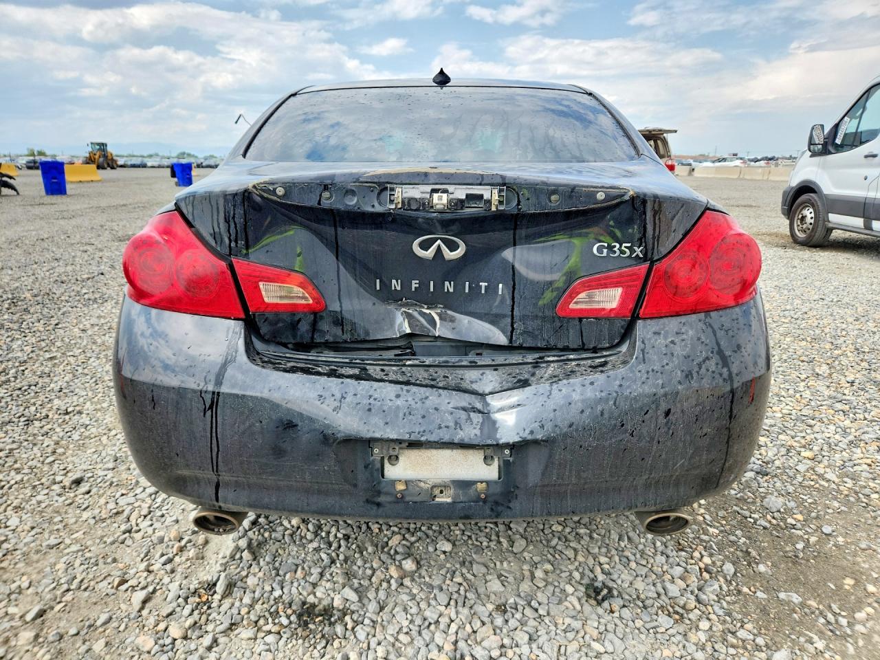 2007 Infiniti G35 X Black vin: JNKBV61F67M810489