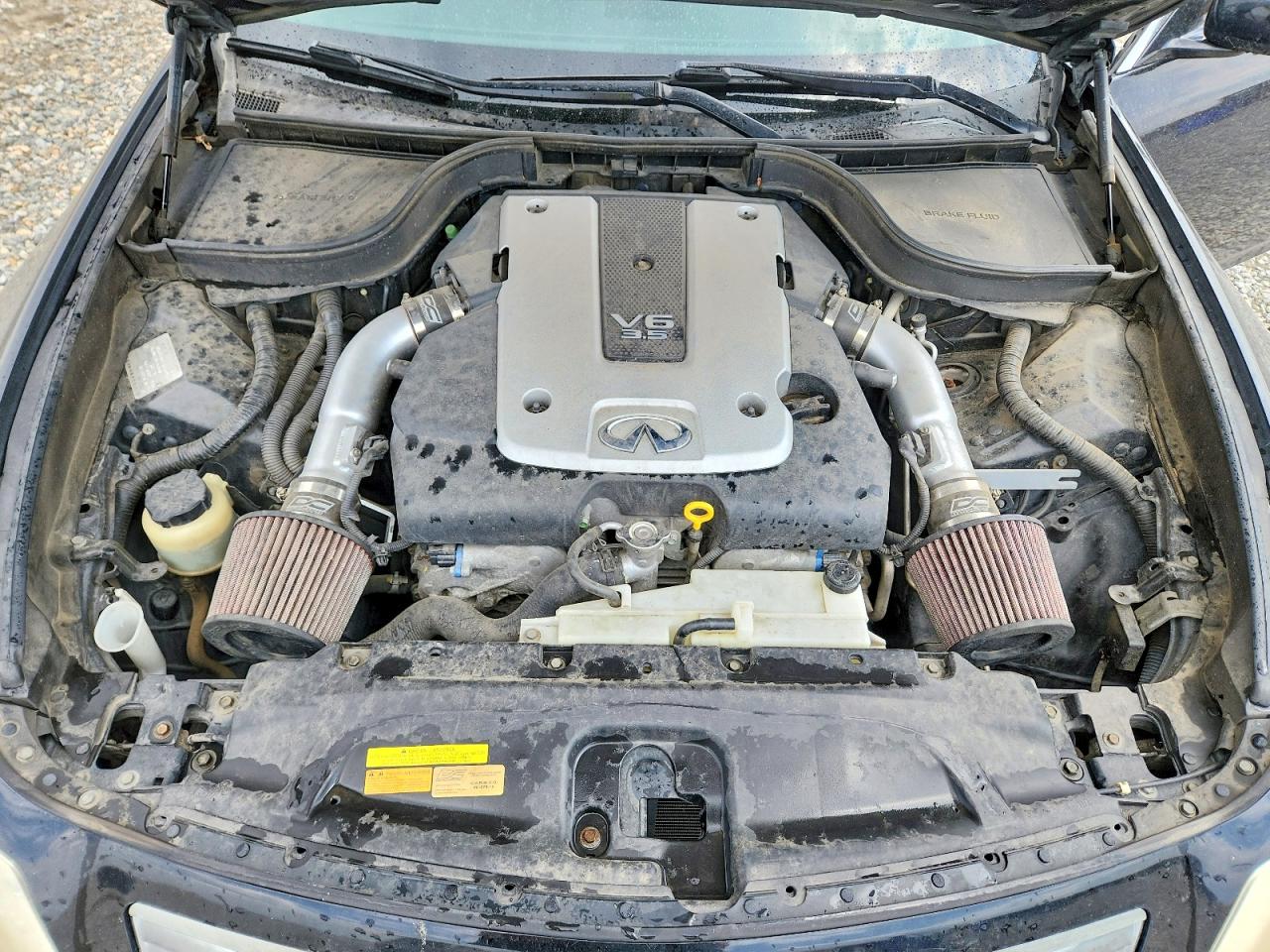 2007 Infiniti G35 X Black vin: JNKBV61F67M810489