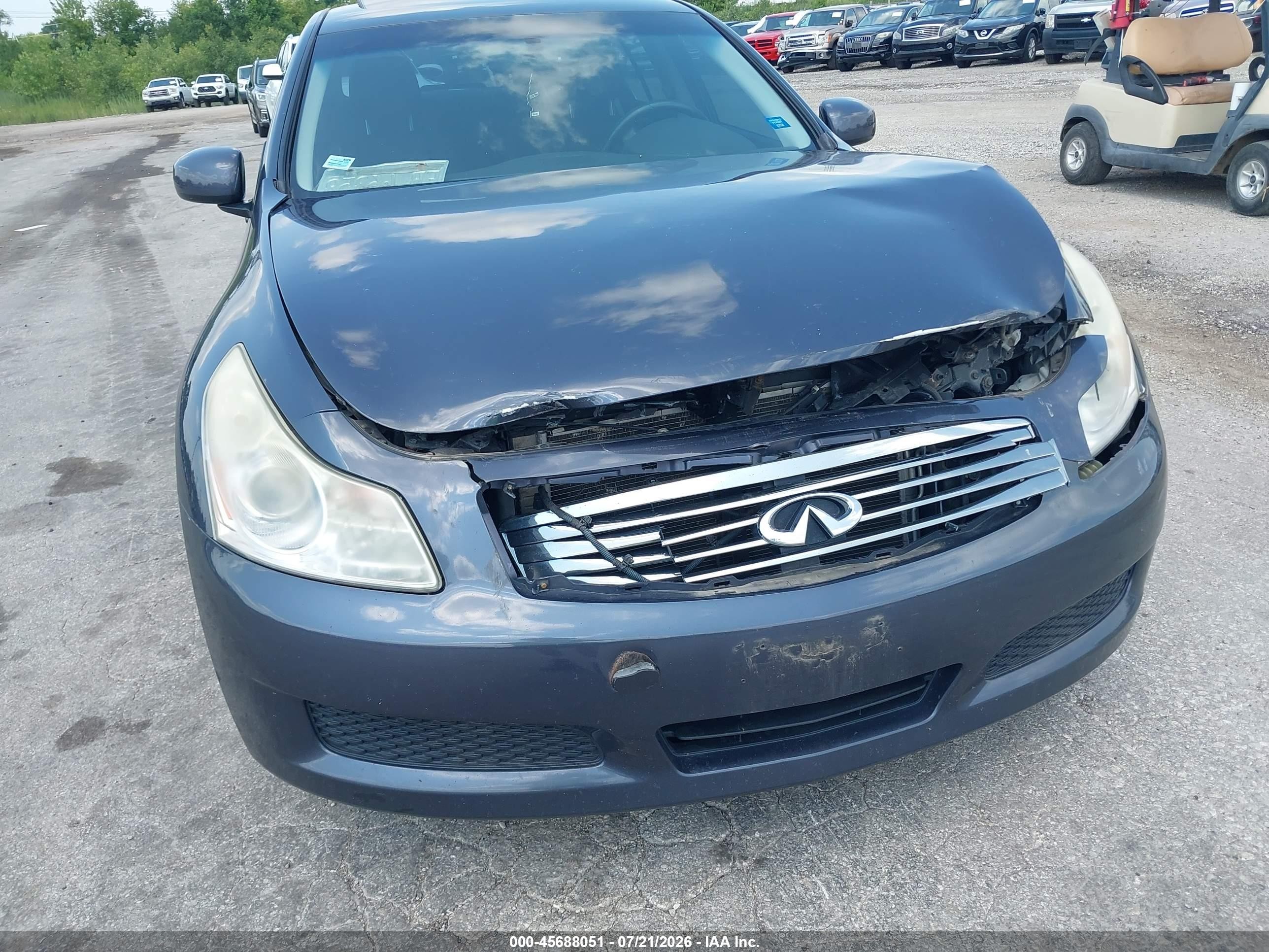 2007 Infiniti G35x   Серый vin: JNKBV61F67M817958