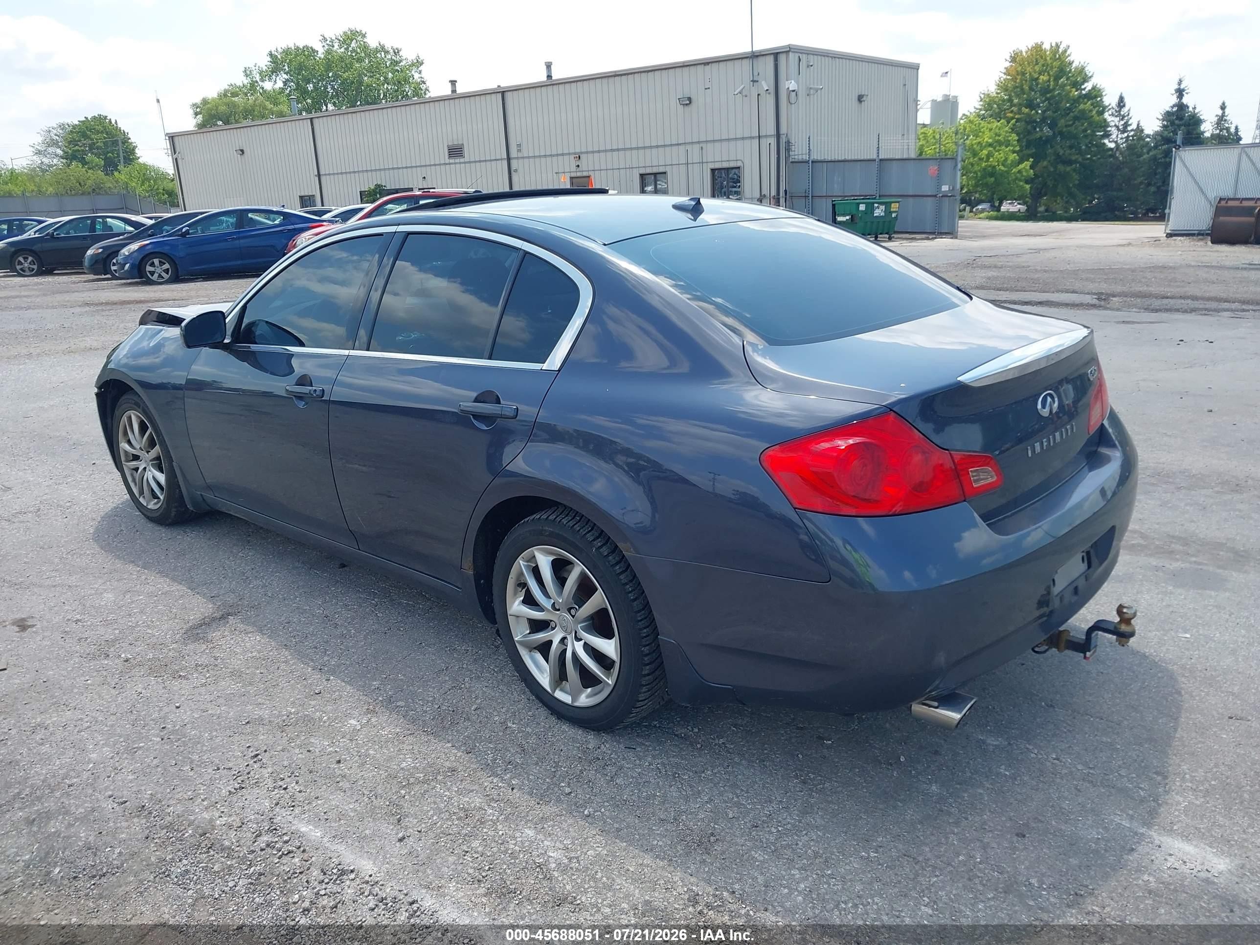 2007 Infiniti G35x   Серый vin: JNKBV61F67M817958