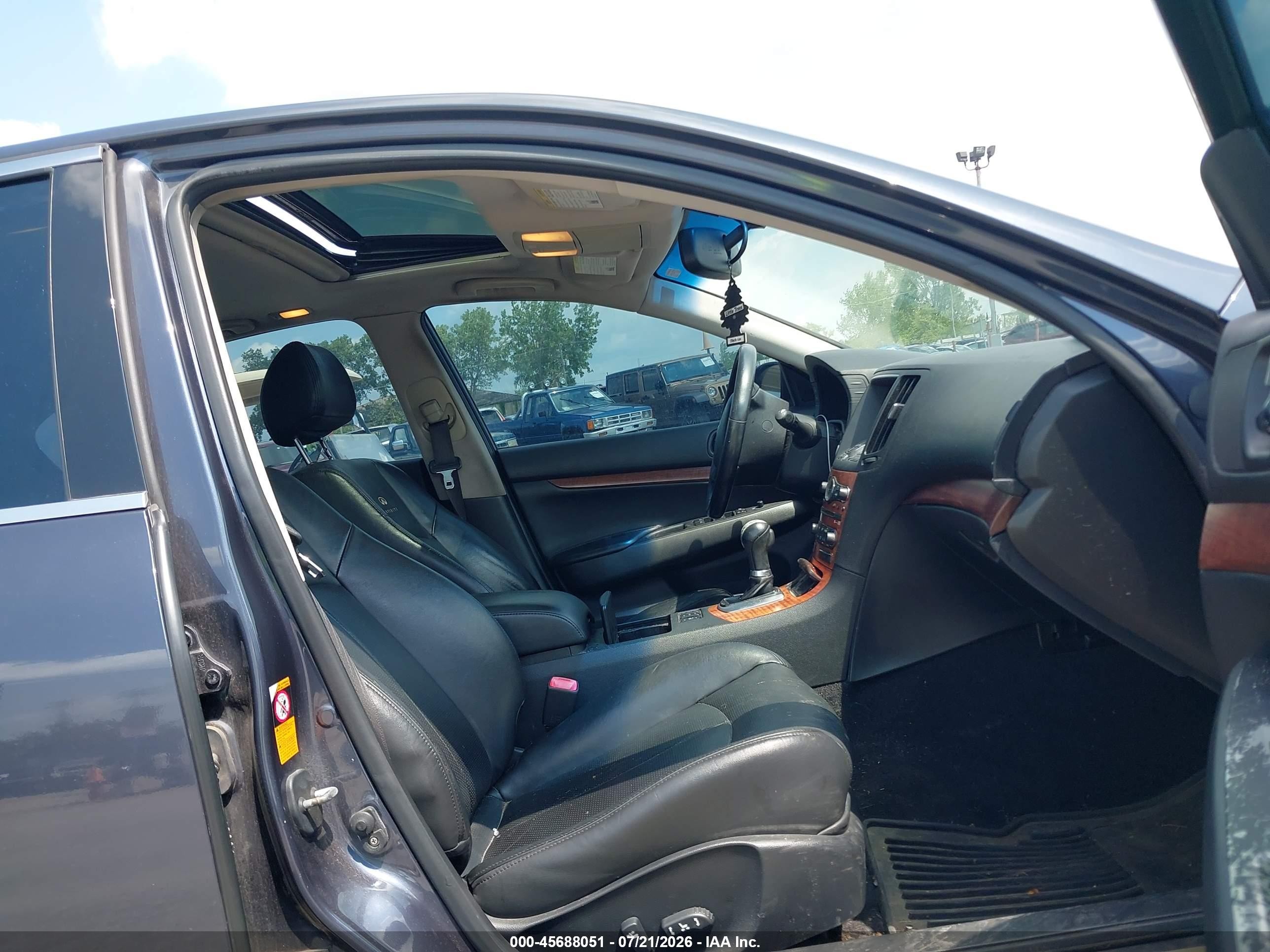 2007 Infiniti G35x   Серый vin: JNKBV61F67M817958