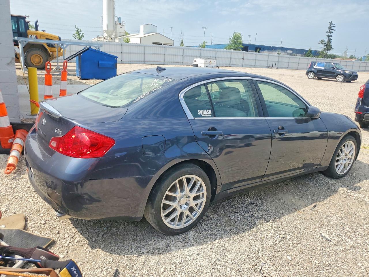 2008 Infiniti G35 X Синий vin: JNKBV61F68M257487