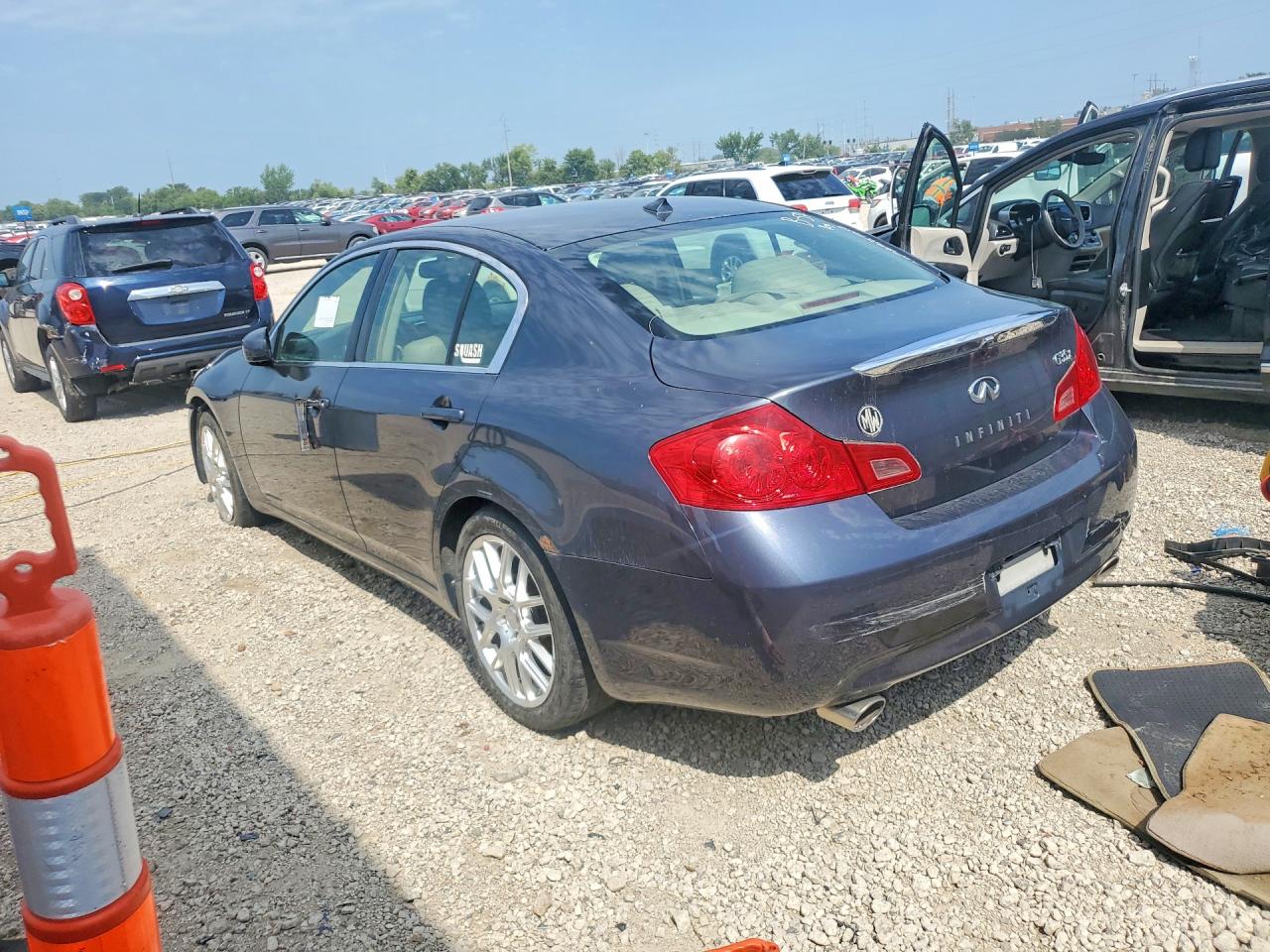 2008 Infiniti G35 X Синий vin: JNKBV61F68M257487