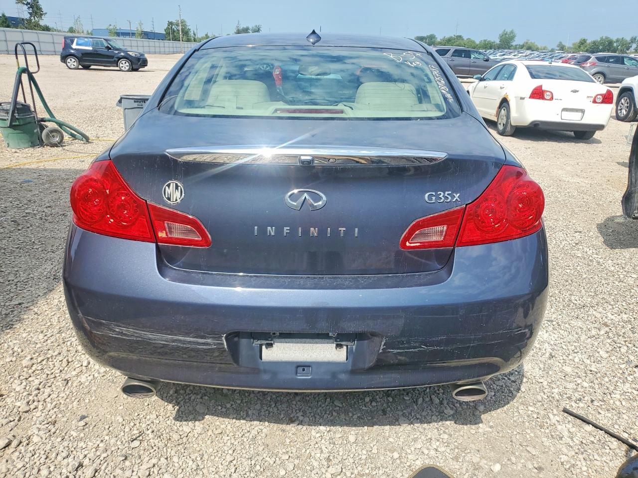 2008 Infiniti G35 X Синий vin: JNKBV61F68M257487