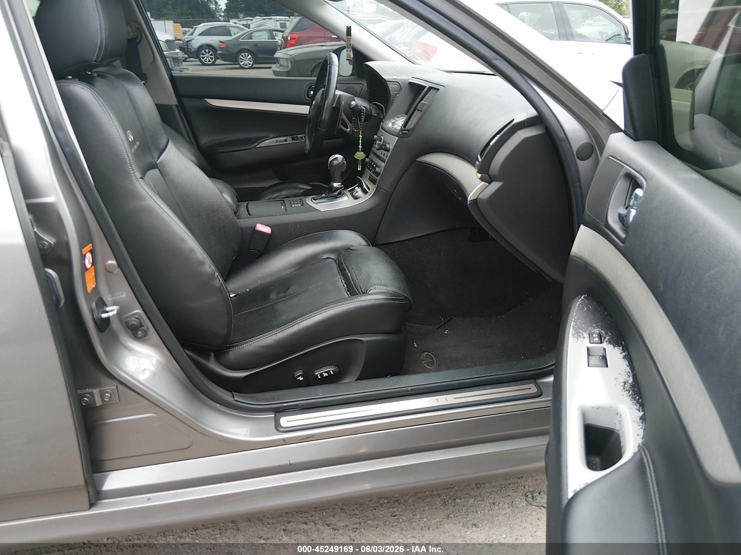 2008 Infiniti G35x   Gray vin: JNKBV61F68M260244