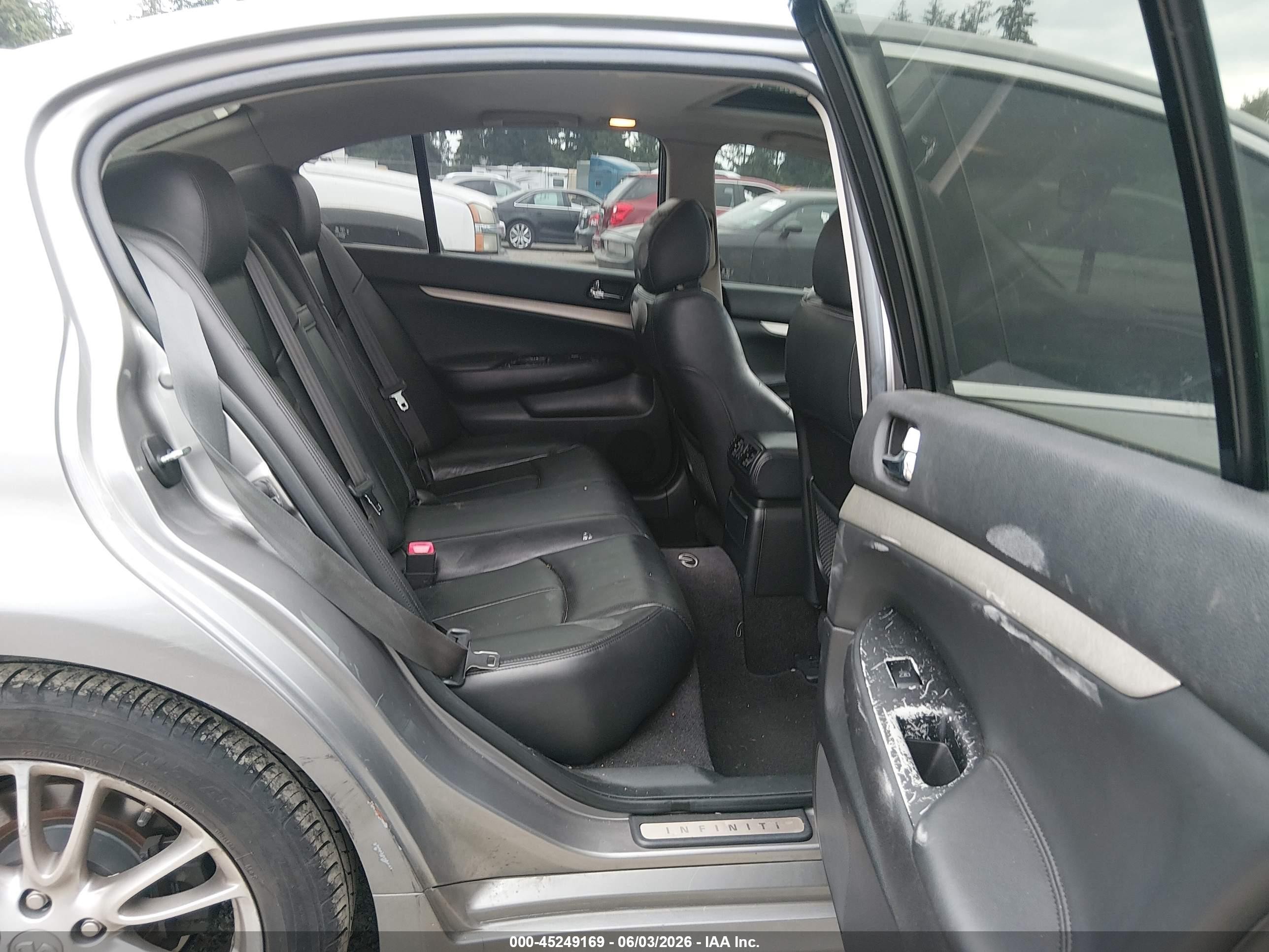 2008 Infiniti G35x   Gray vin: JNKBV61F68M260244