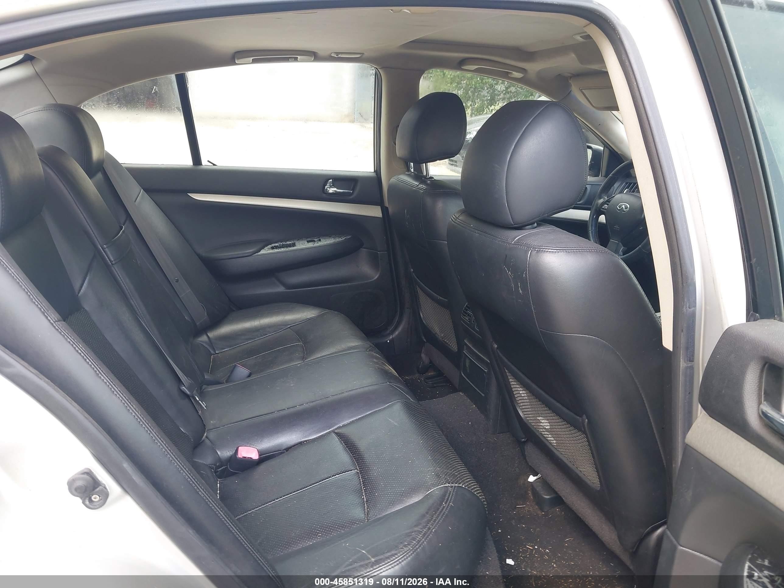 2008 Infiniti G35x   Silver vin: JNKBV61F68M266030