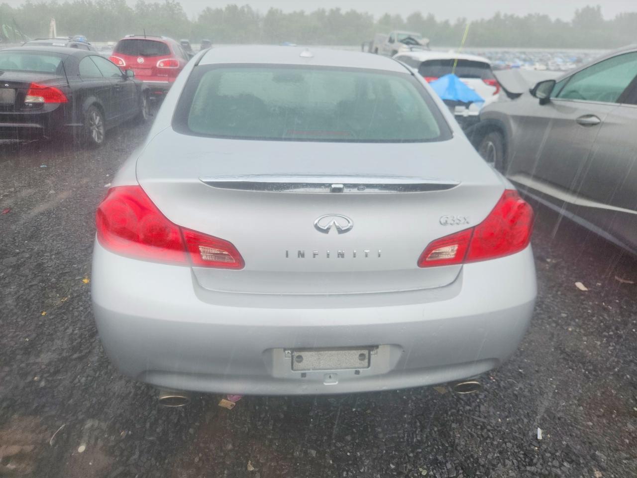 2008 Infiniti G35 X Silver vin: JNKBV61F68M266898