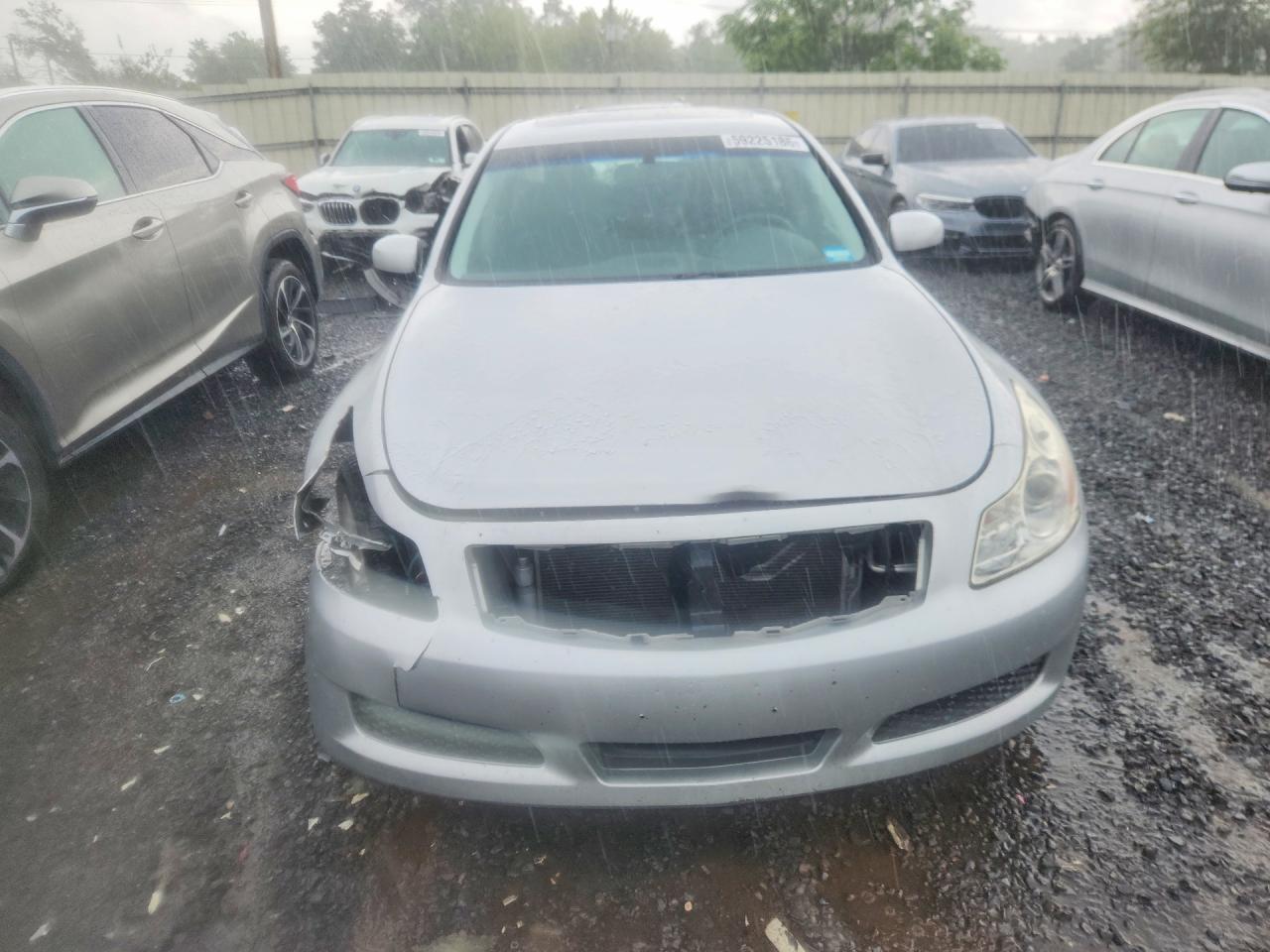2008 Infiniti G35 X Silver vin: JNKBV61F68M266898