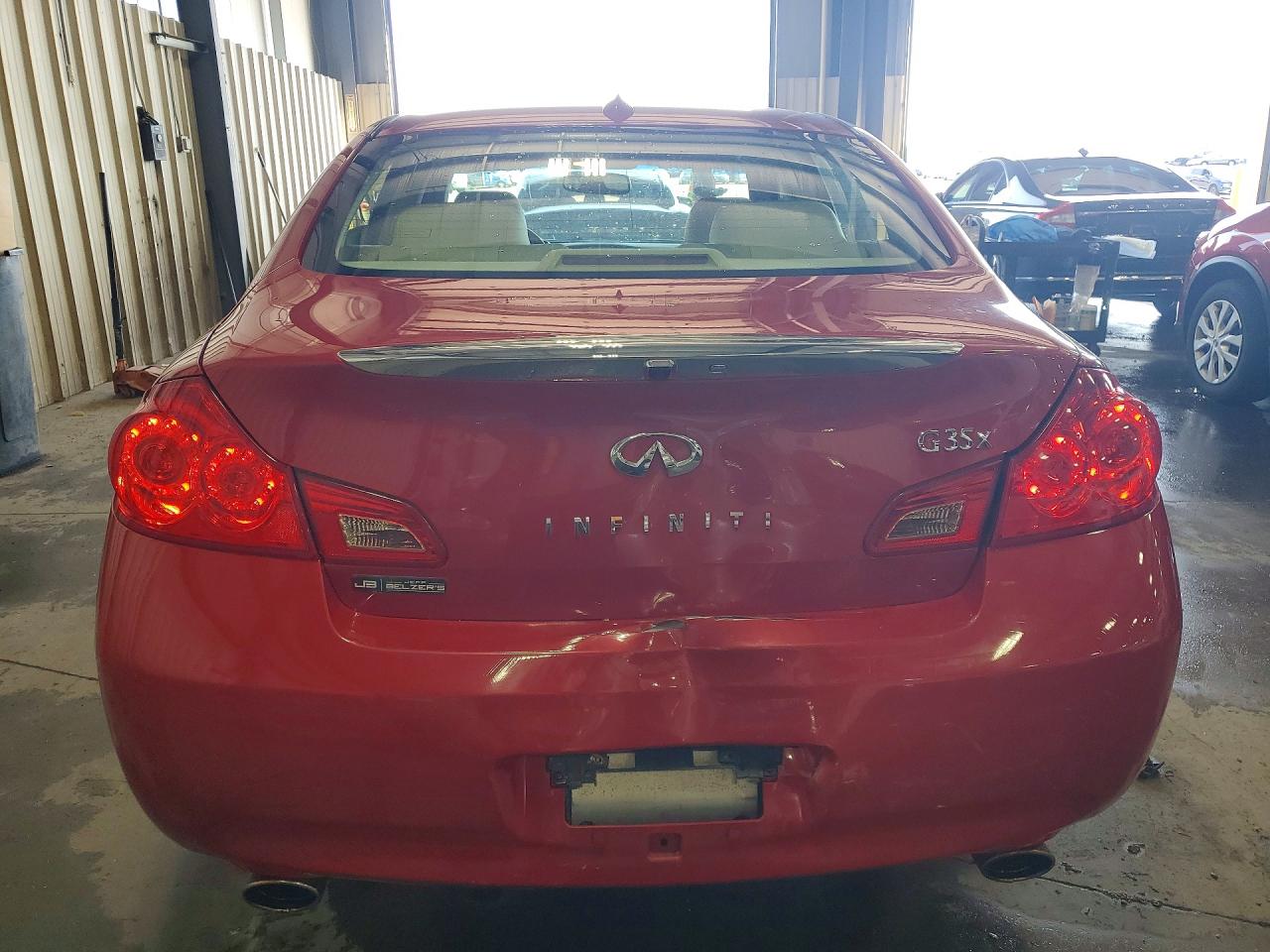2008 Infiniti G35 X Красный vin: JNKBV61F68M276301