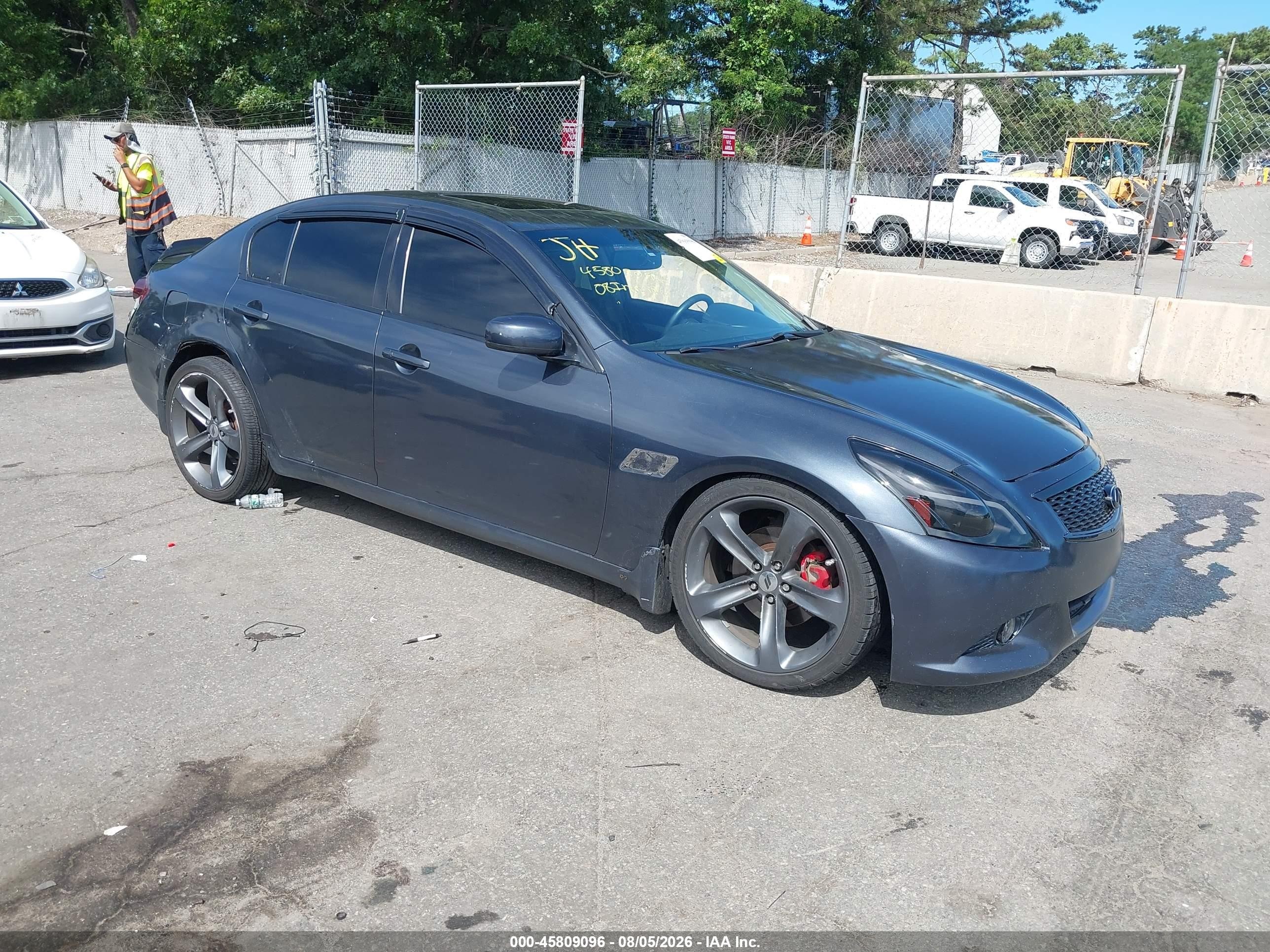 2008 Infiniti G35x   Серый vin: JNKBV61F68M280204