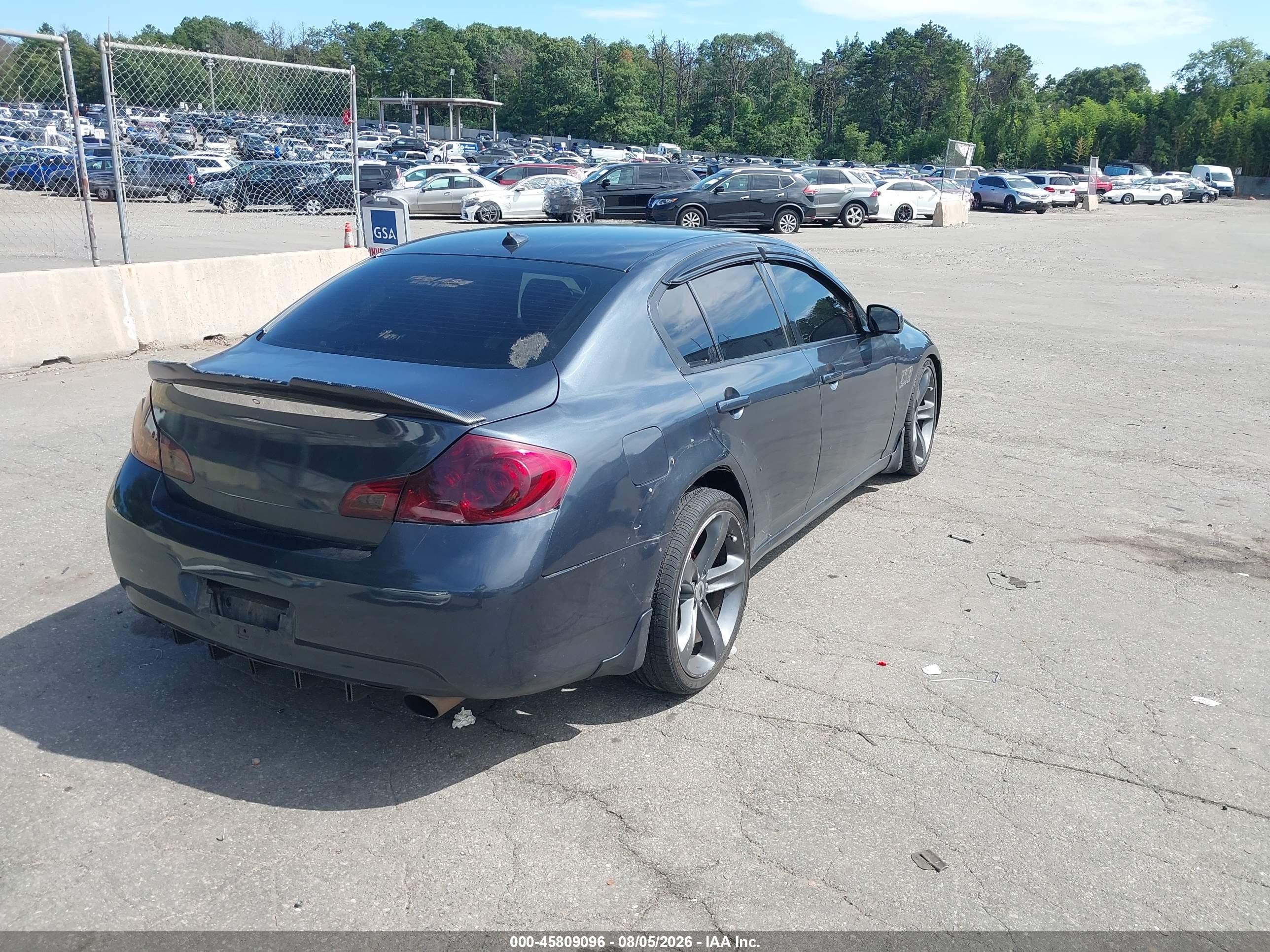 2008 Infiniti G35x   Серый vin: JNKBV61F68M280204