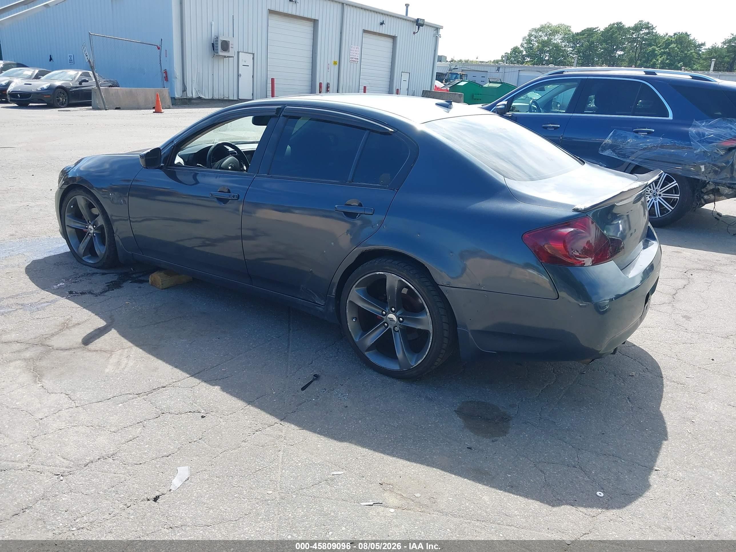 2008 Infiniti G35x   Серый vin: JNKBV61F68M280204