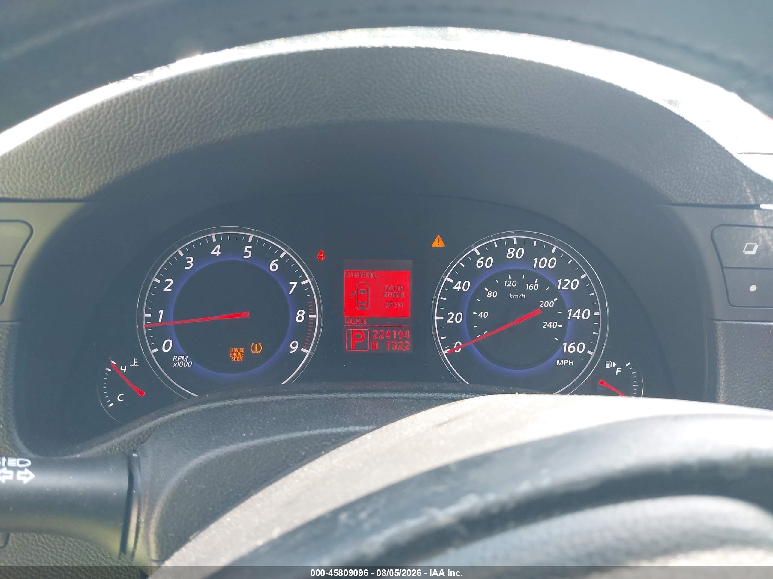 2008 Infiniti G35x   Серый vin: JNKBV61F68M280204