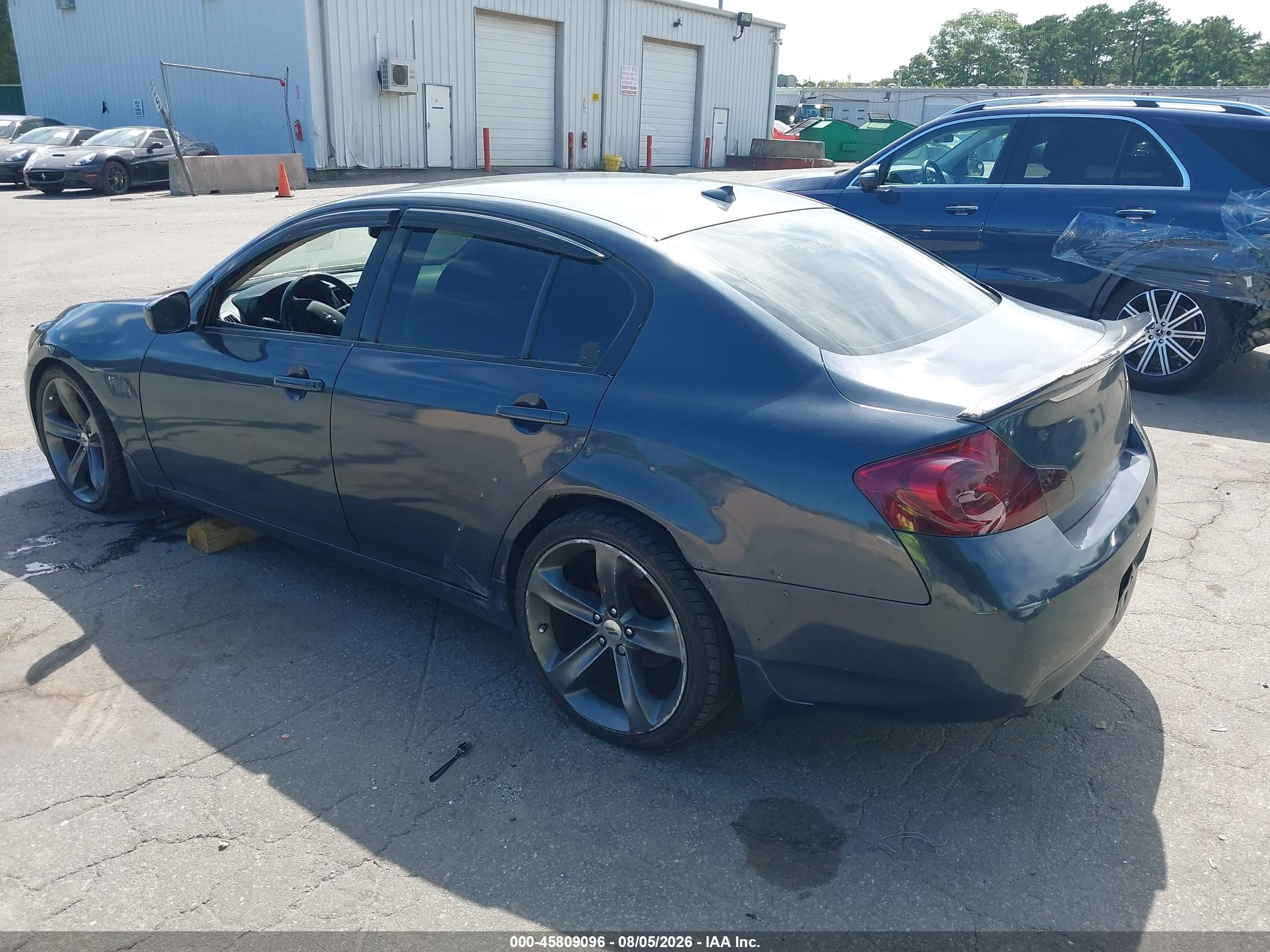 2008 Infiniti G35x   Серый vin: JNKBV61F68M280204