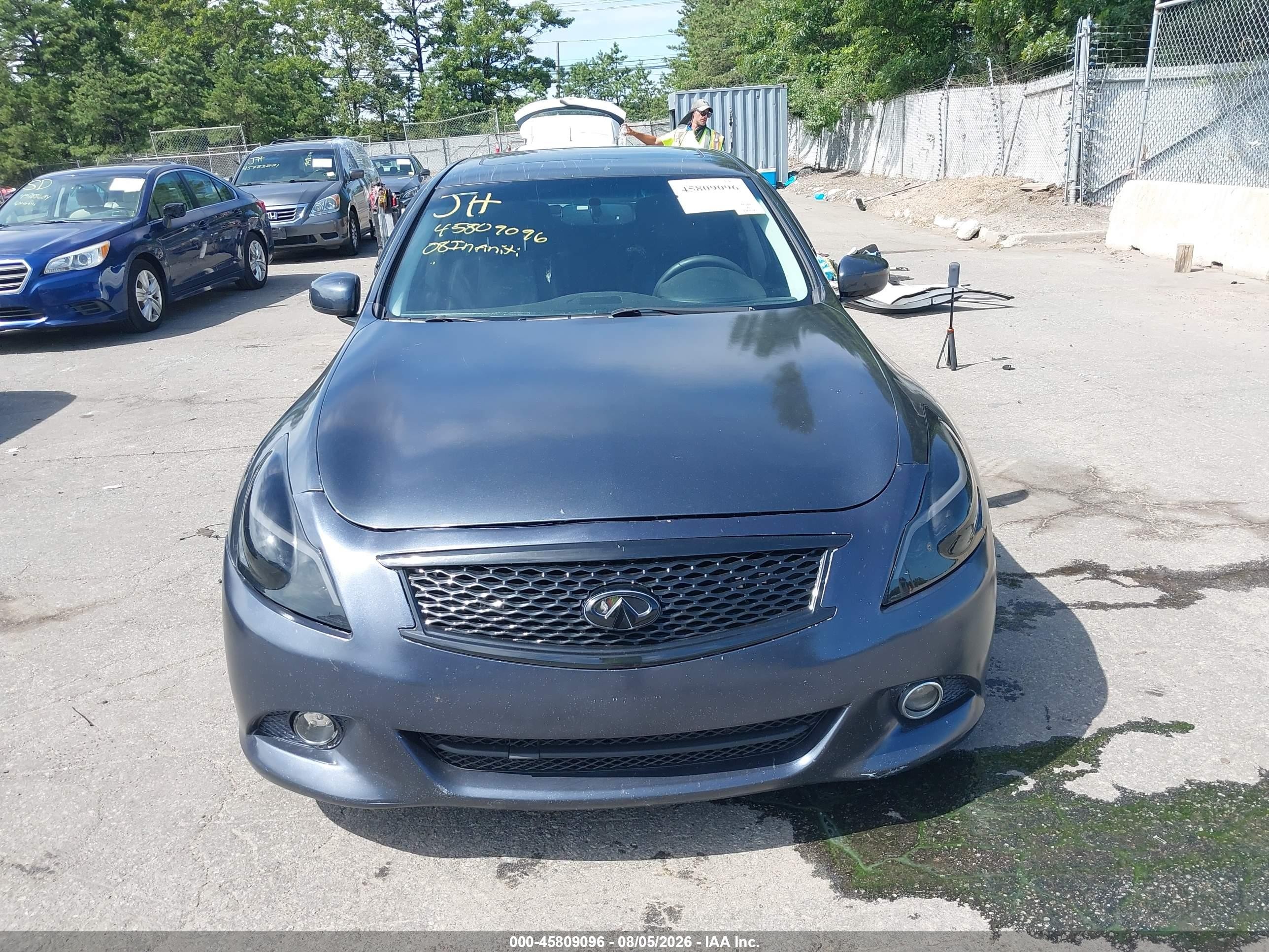 2008 Infiniti G35x   Серый vin: JNKBV61F68M280204