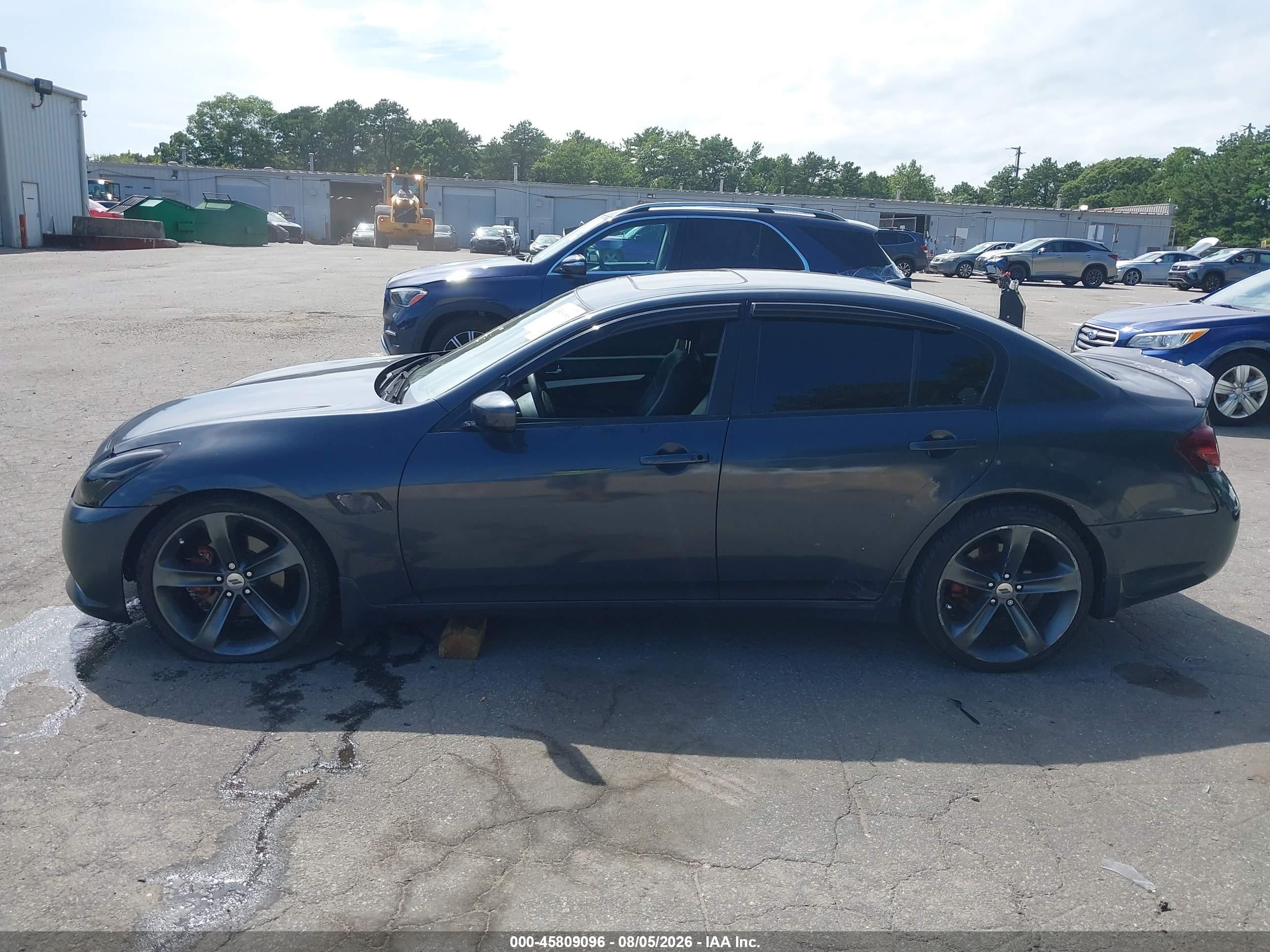 2008 Infiniti G35x   Серый vin: JNKBV61F68M280204
