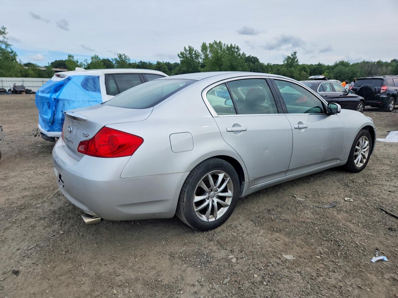 2007 Infiniti G35 X Gray vin: JNKBV61F77M802465