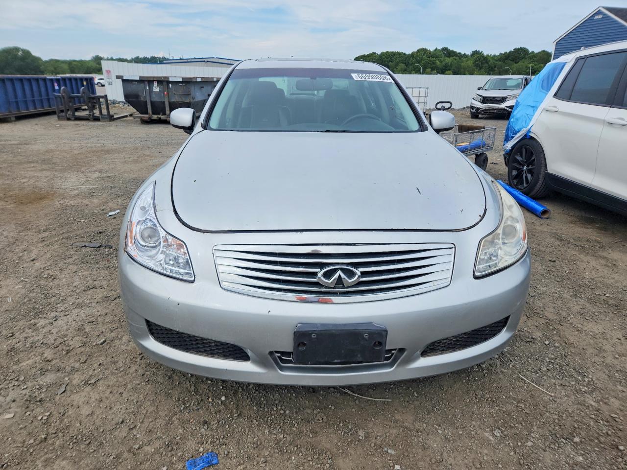 2007 Infiniti G35 X Gray vin: JNKBV61F77M802465