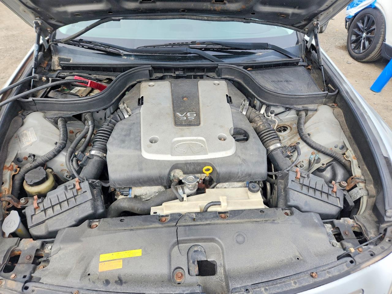 2007 Infiniti G35 X Gray vin: JNKBV61F77M802465