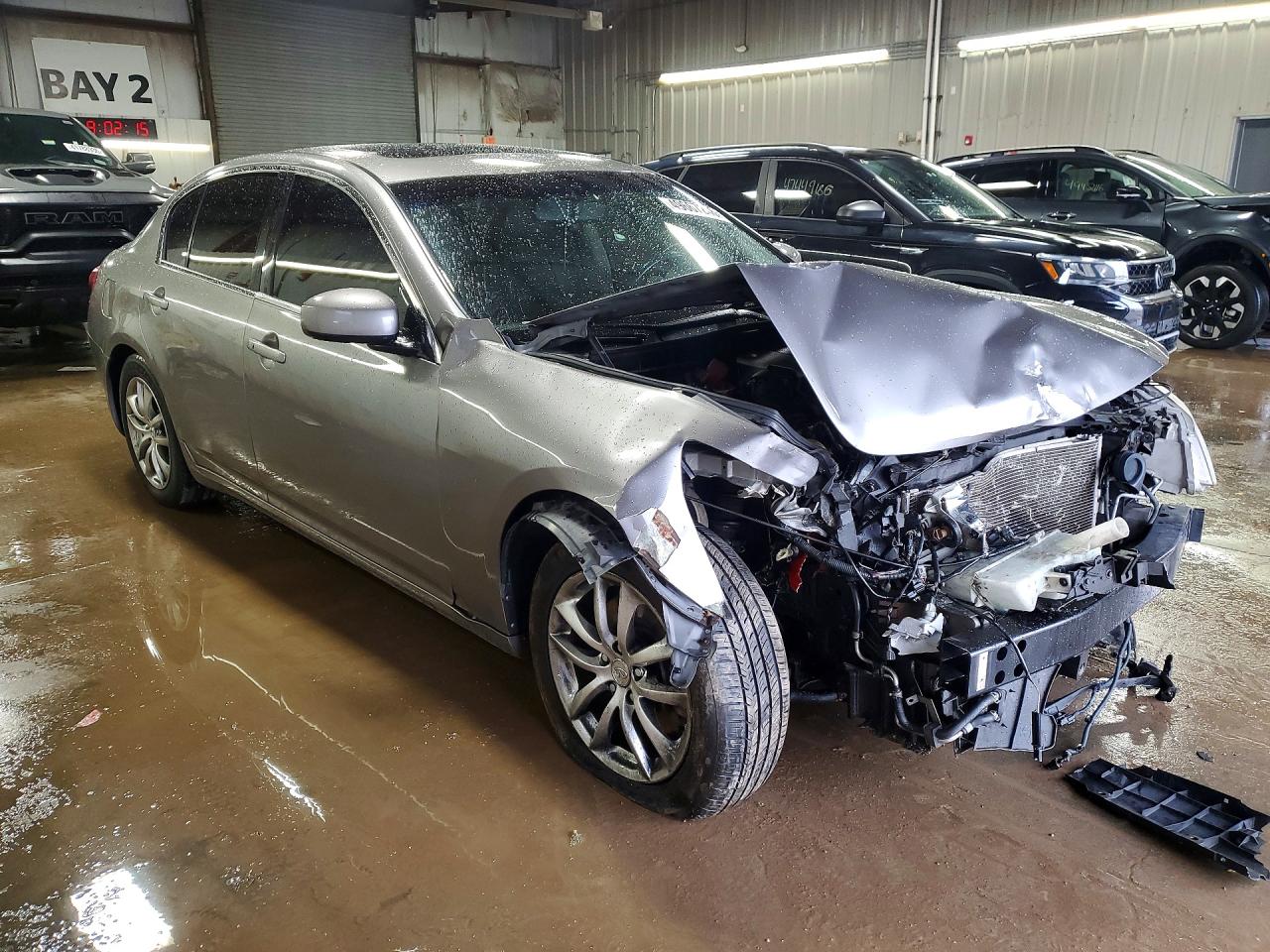2007 Infiniti G35 X Gray vin: JNKBV61F77M815071