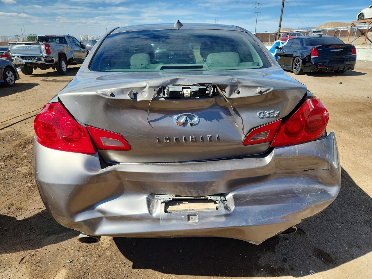 2008 Infiniti G35 X Tan vin: JNKBV61F78M254243