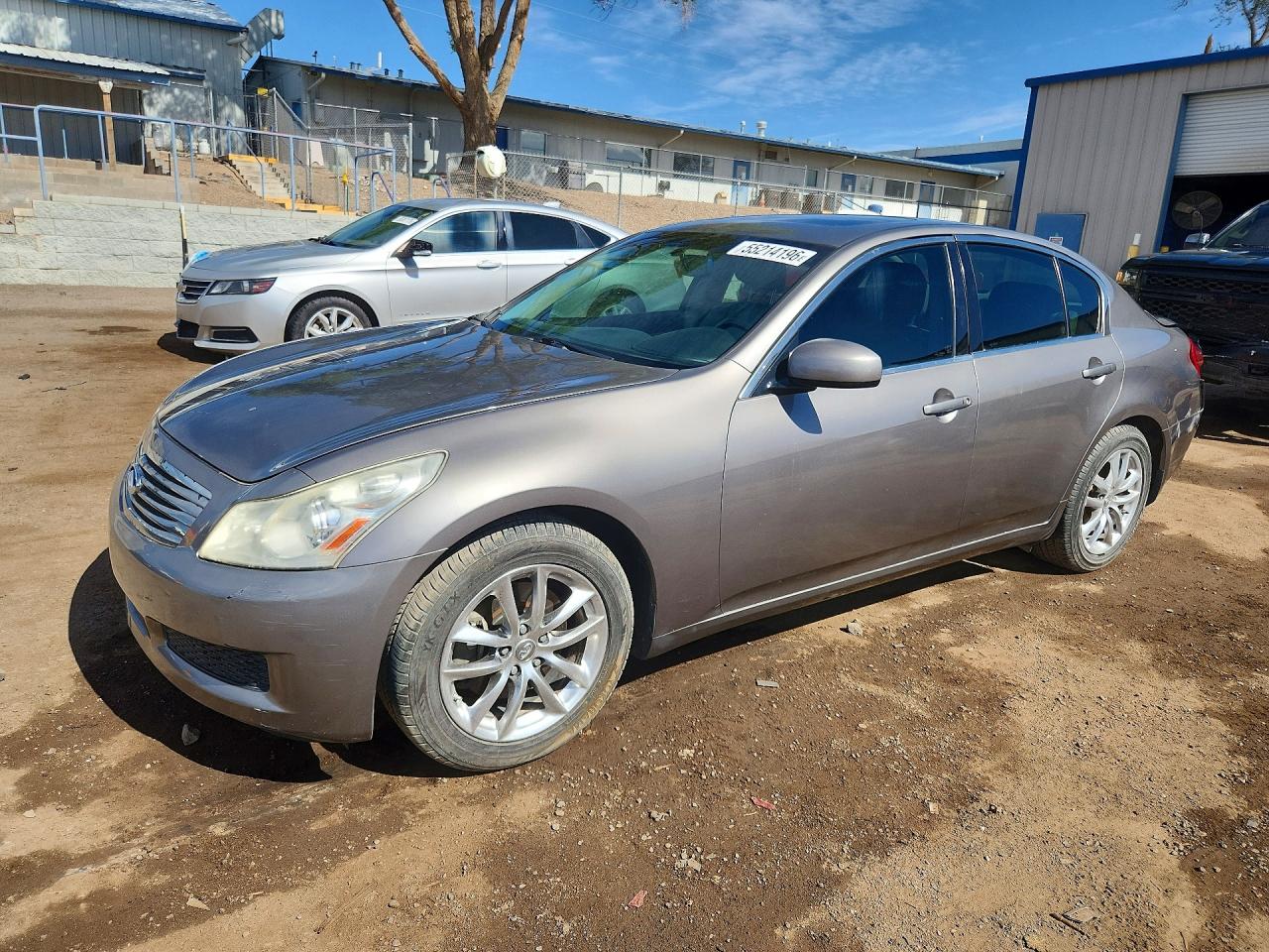 2008 Infiniti G35 X Tan vin: JNKBV61F78M254243