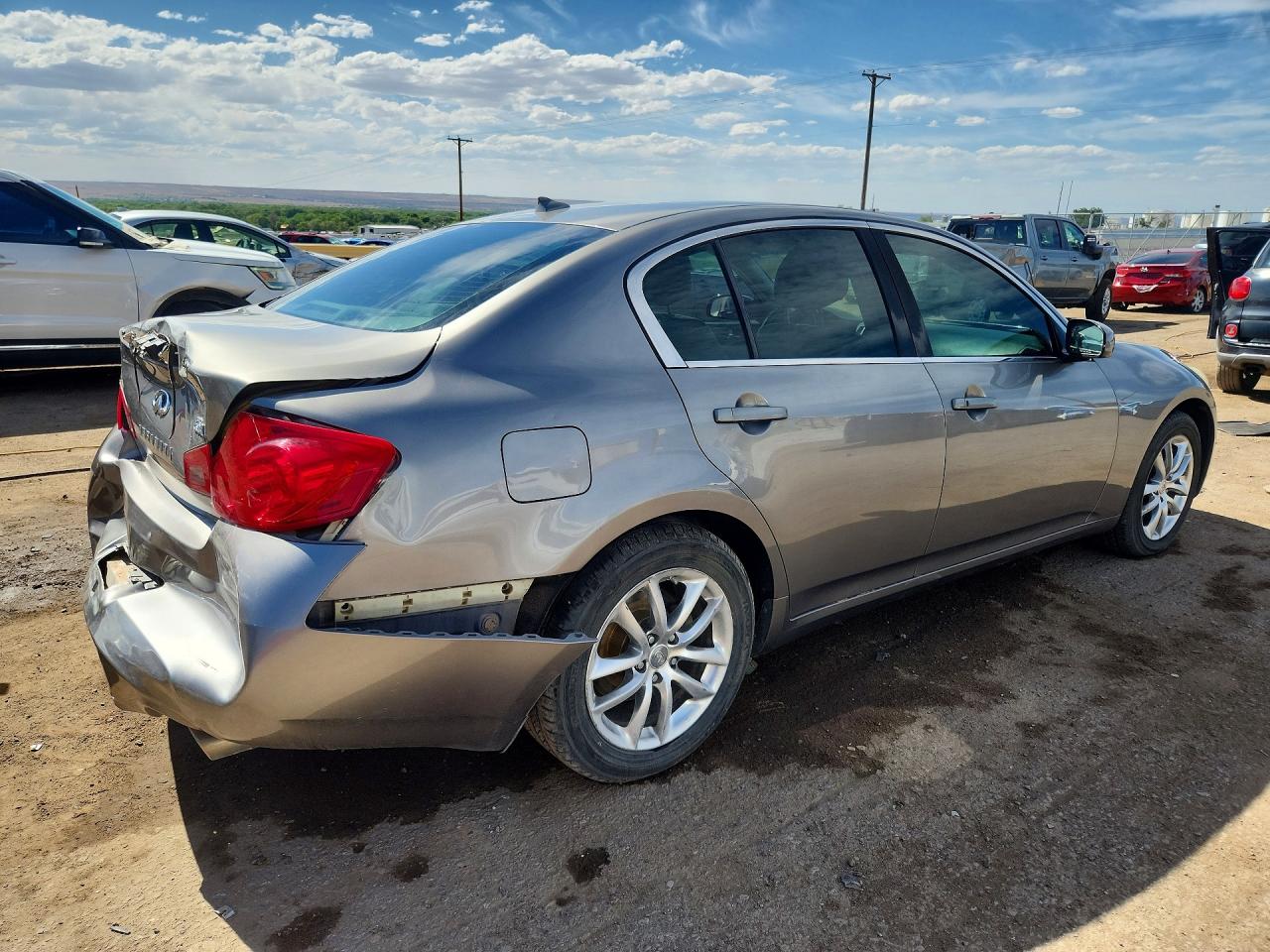 2008 Infiniti G35 X Tan vin: JNKBV61F78M254243