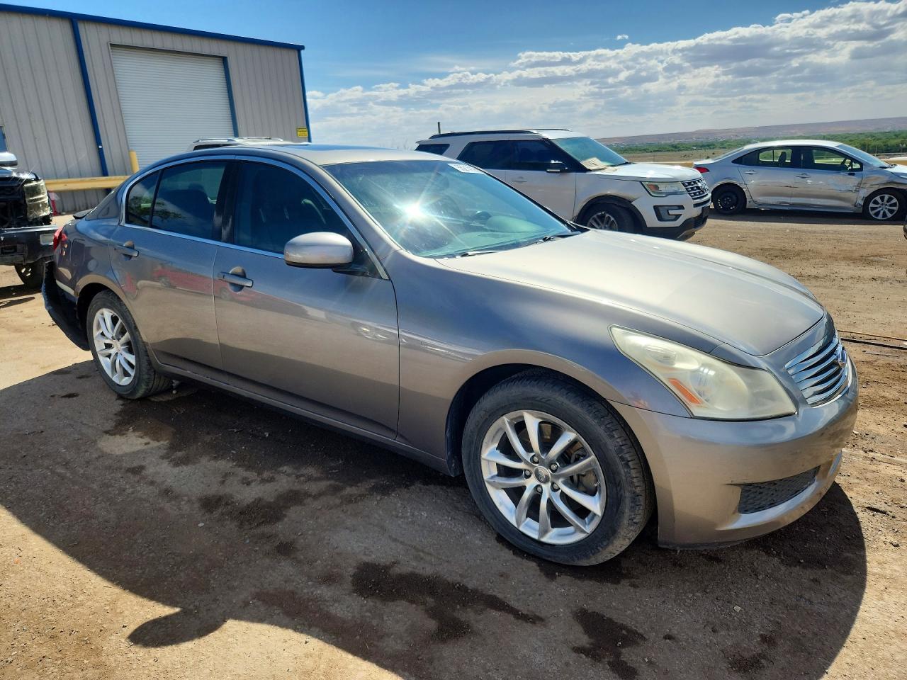 2008 Infiniti G35 X Tan vin: JNKBV61F78M254243