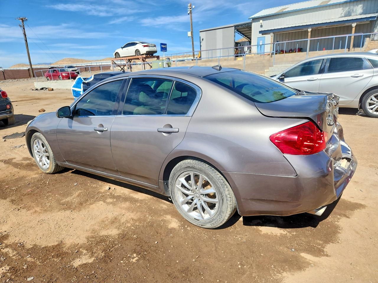 2008 Infiniti G35 X Tan vin: JNKBV61F78M254243